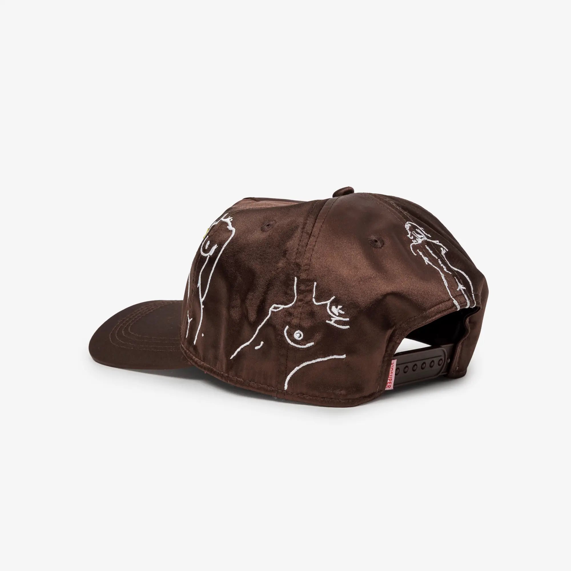 KidSuper LA Nylon Cap Brown - 4