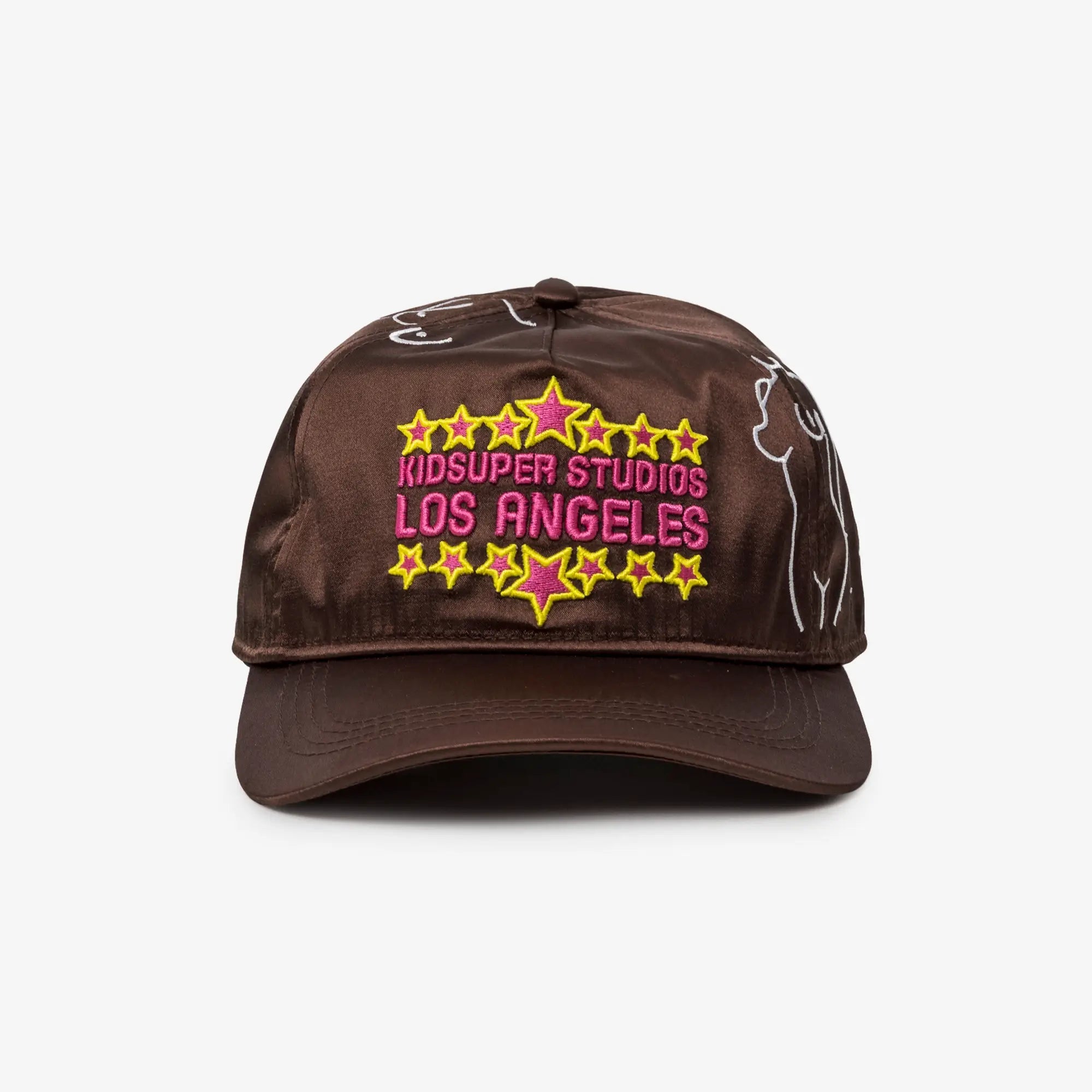 KidSuper LA Nylon Cap Brown - 1