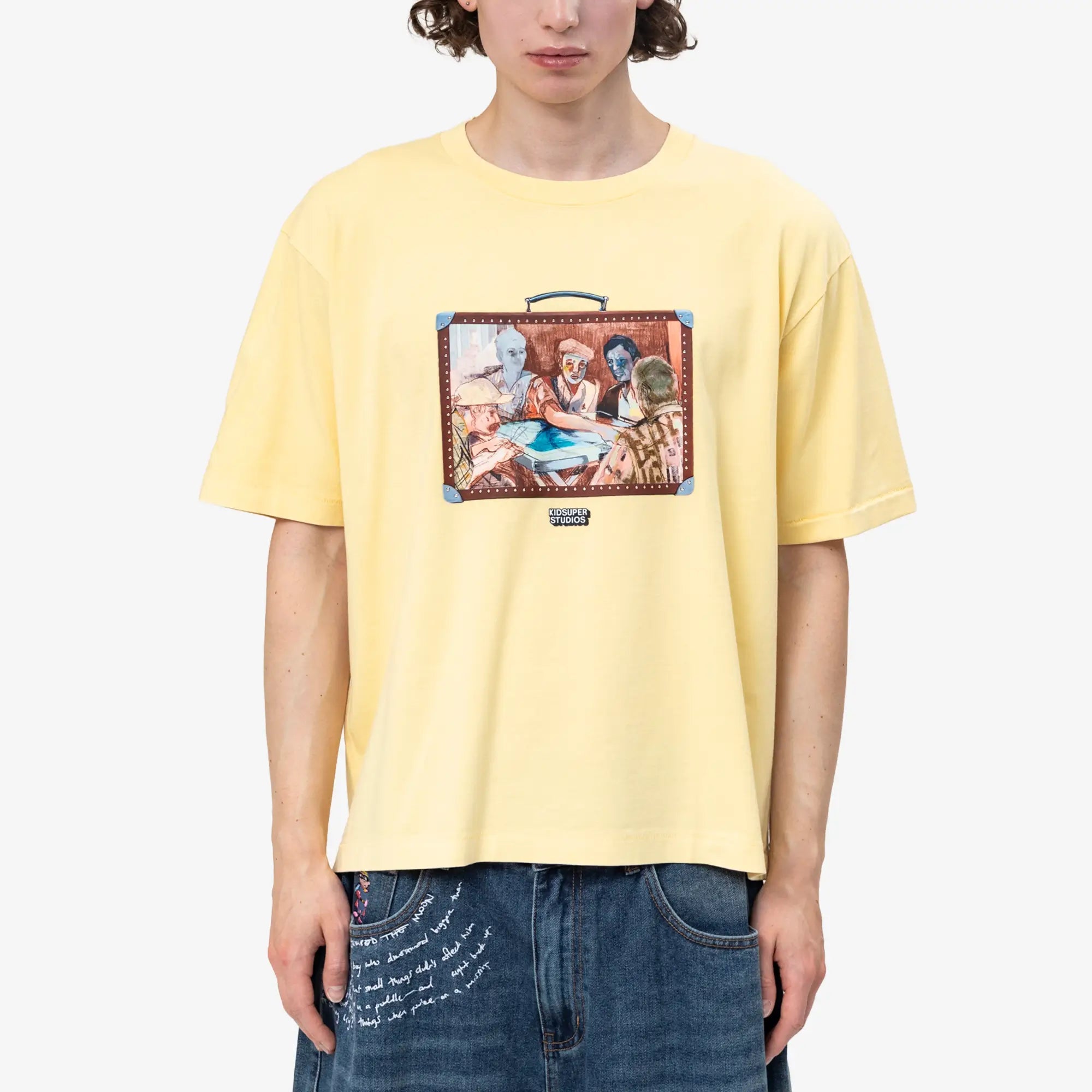KidSuper Trunk T-Shirt Yellow - 1