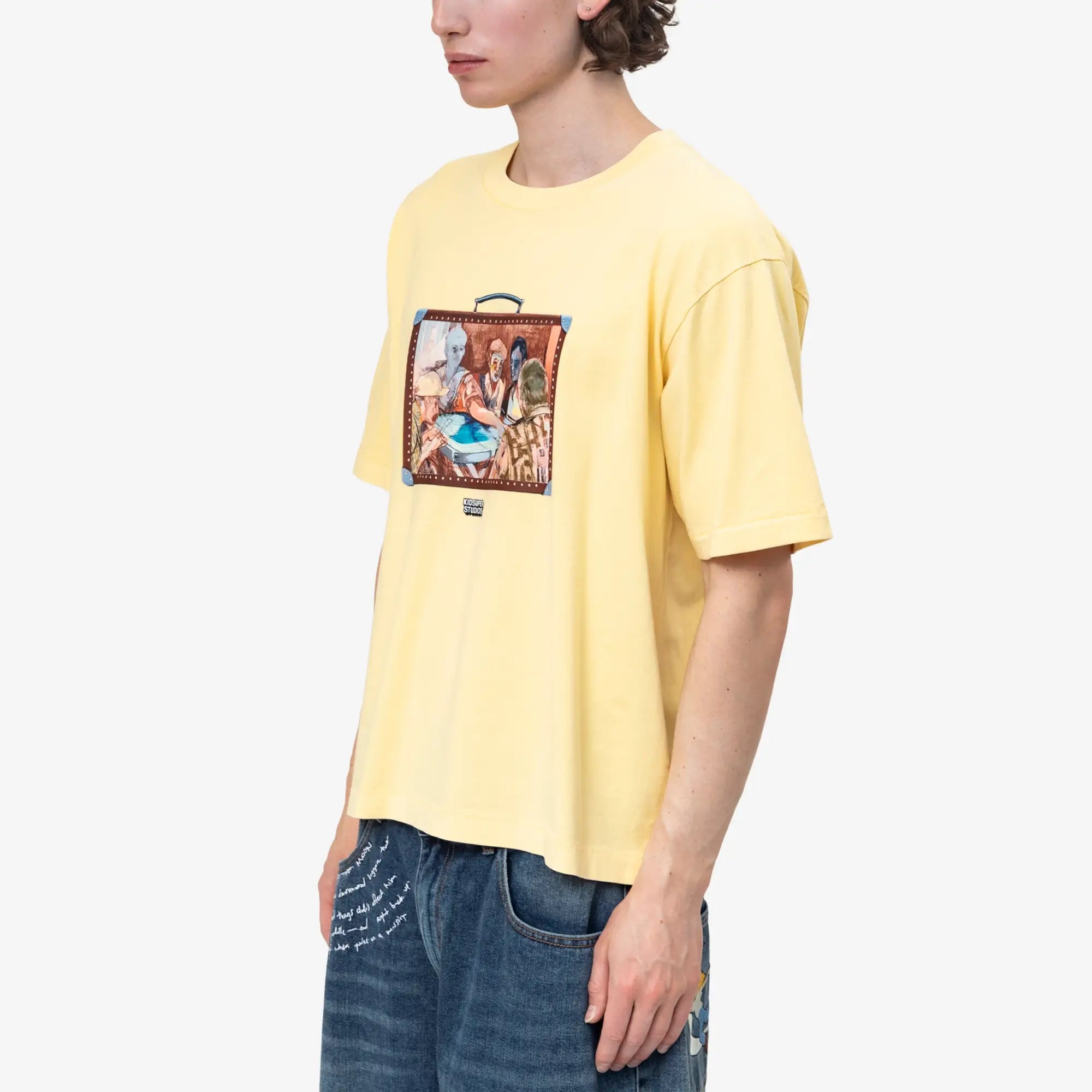 KidSuper Trunk T-Shirt Yellow - 3