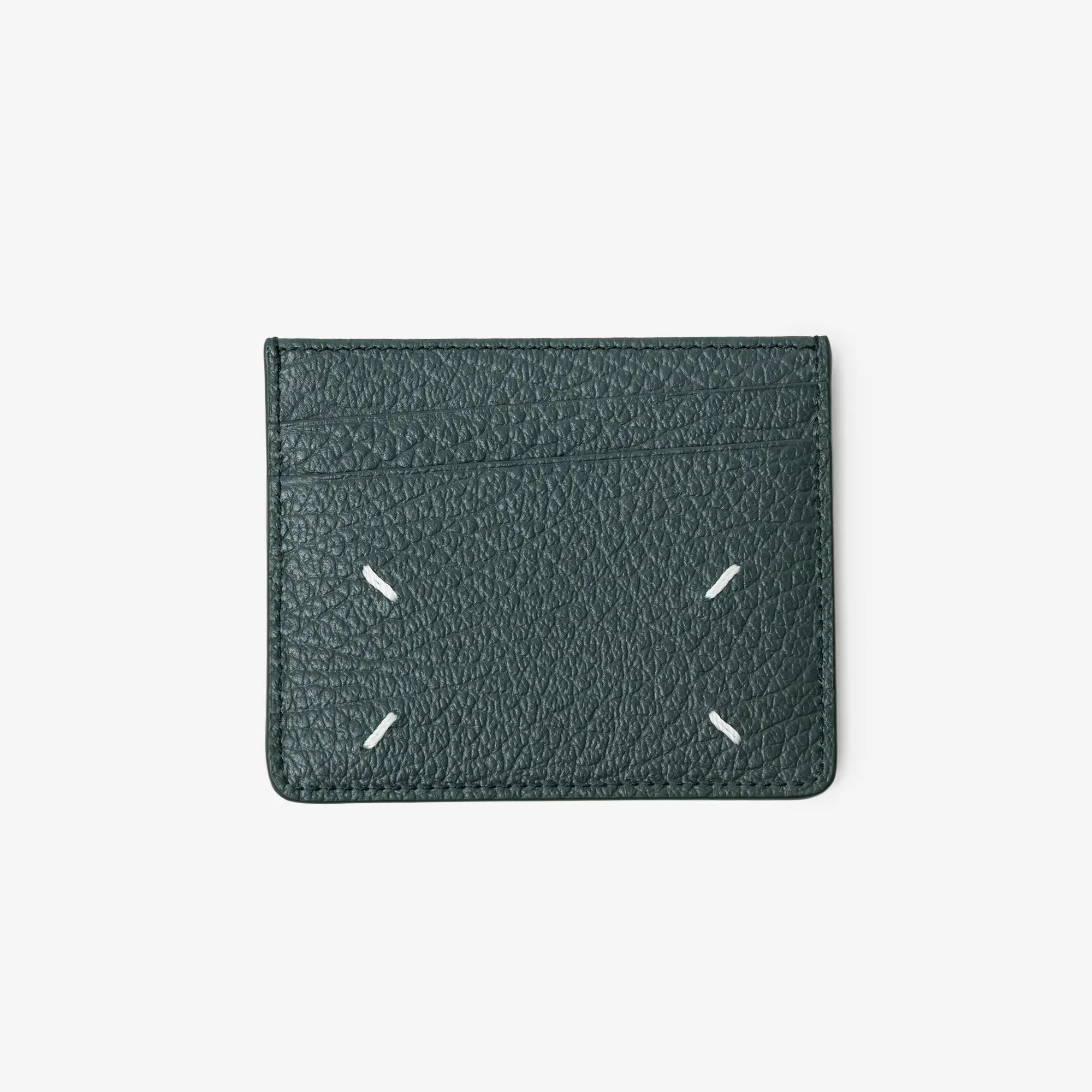 Maison Margiela Four Stitches 6CC Card Holder Bottle Green - 1