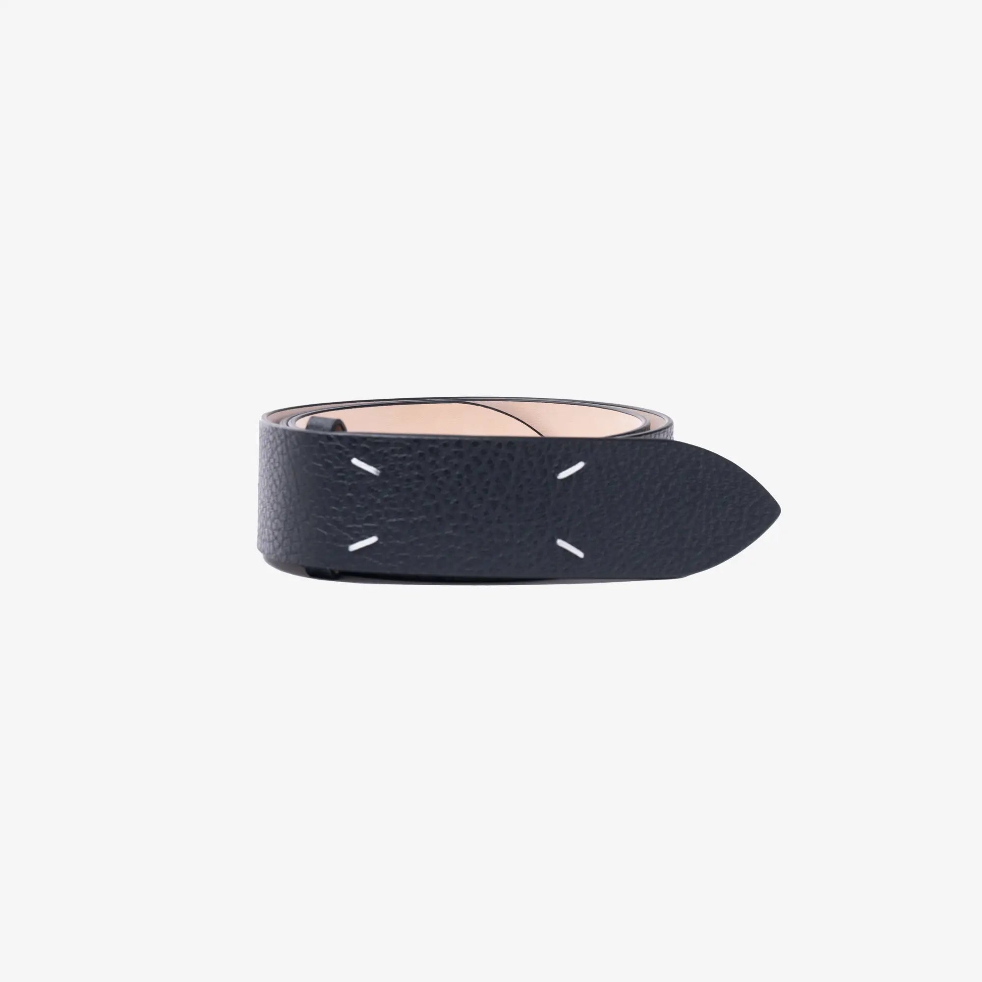 Maison Margiela Four Stitches Belt Black - 1