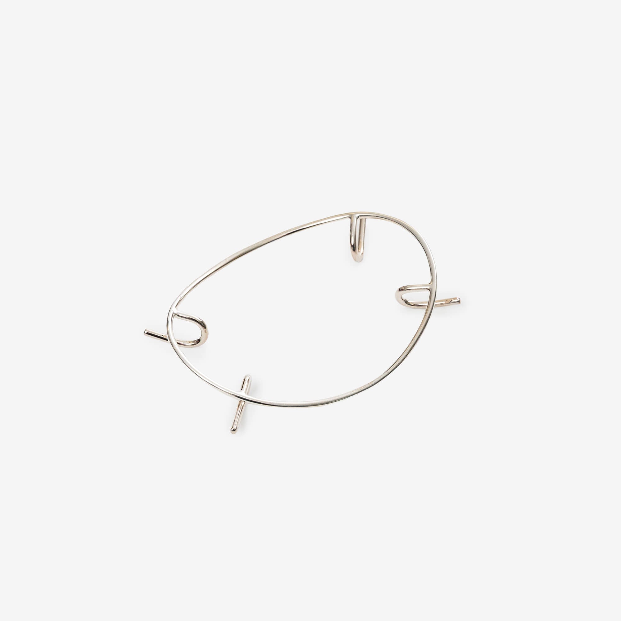 Maison Margiela Four Stitches Mouth Piece Silver - 2