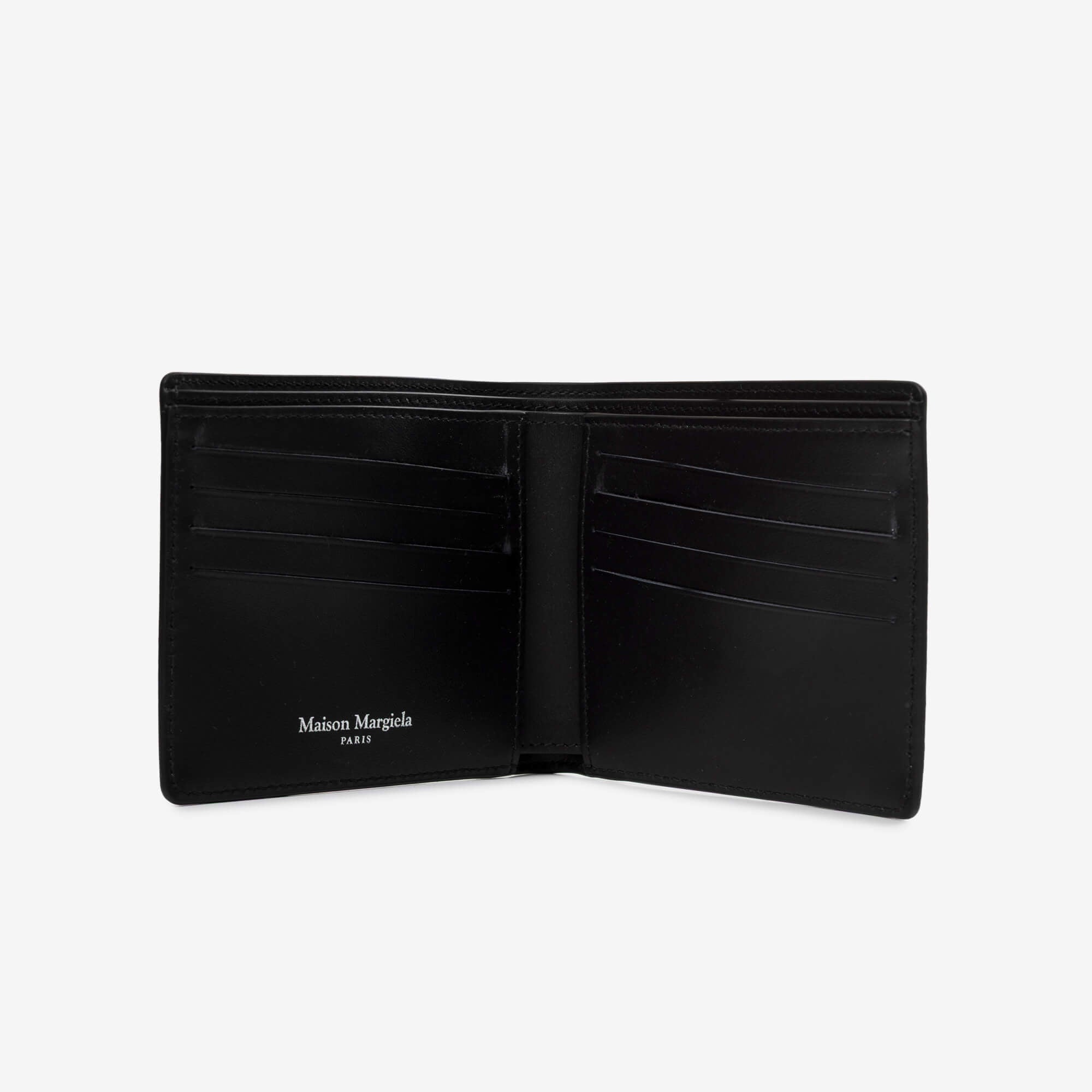 Maison Margiela Four Stitches Slim 2 Wallet Black - 2
