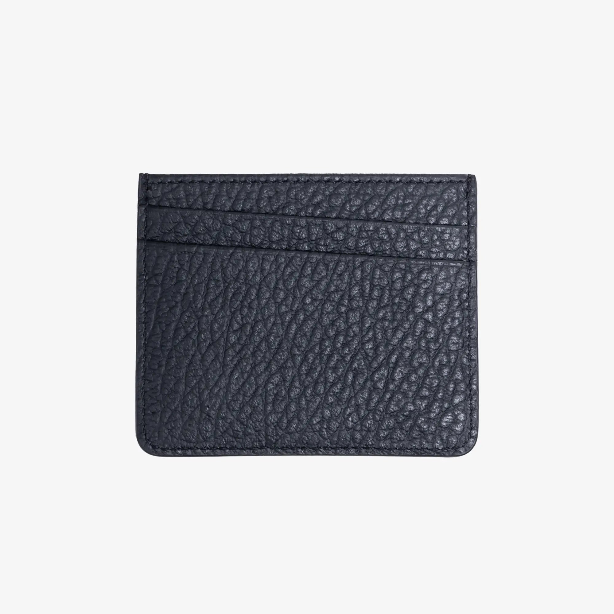 Maison Margiela Four Stitches Slim 6CC Card Holder Black - 3