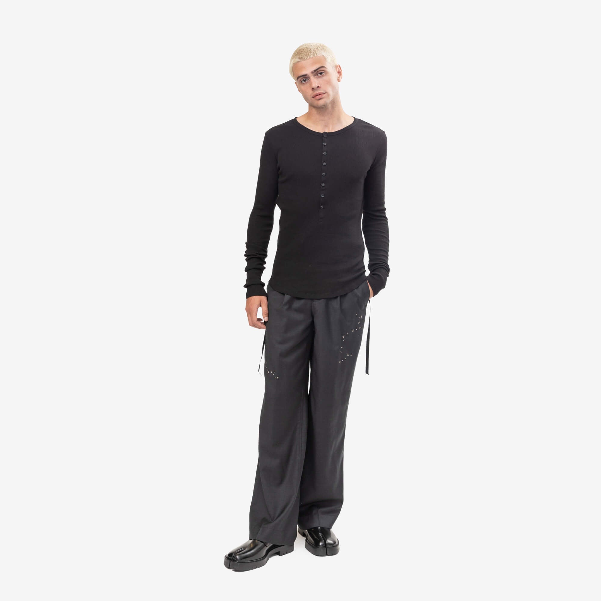 Maison Margiela Tabi Loafers Black-6