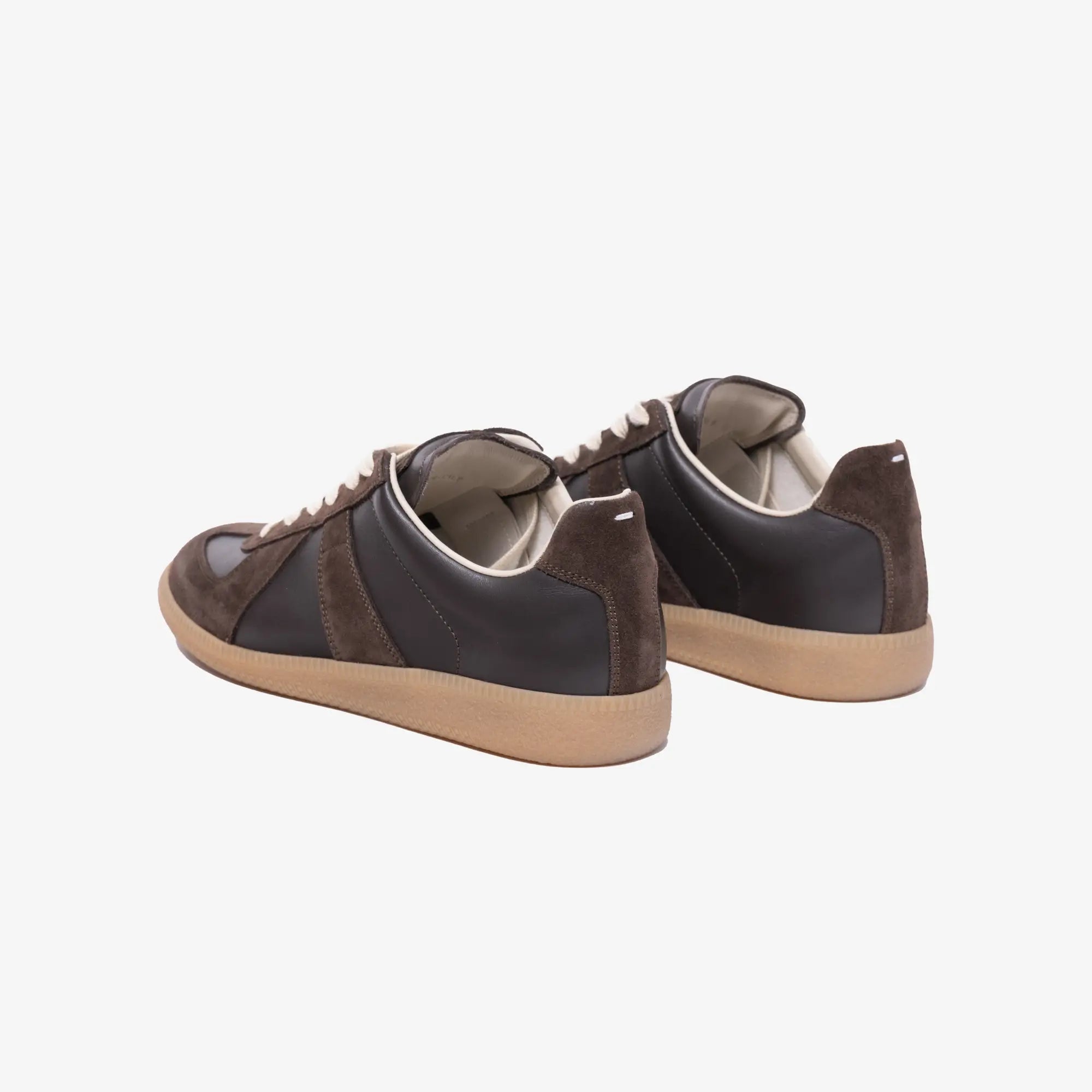 Maison Margiela Womens Replica Dark Khaki Sneakers Dark Khaki - 3