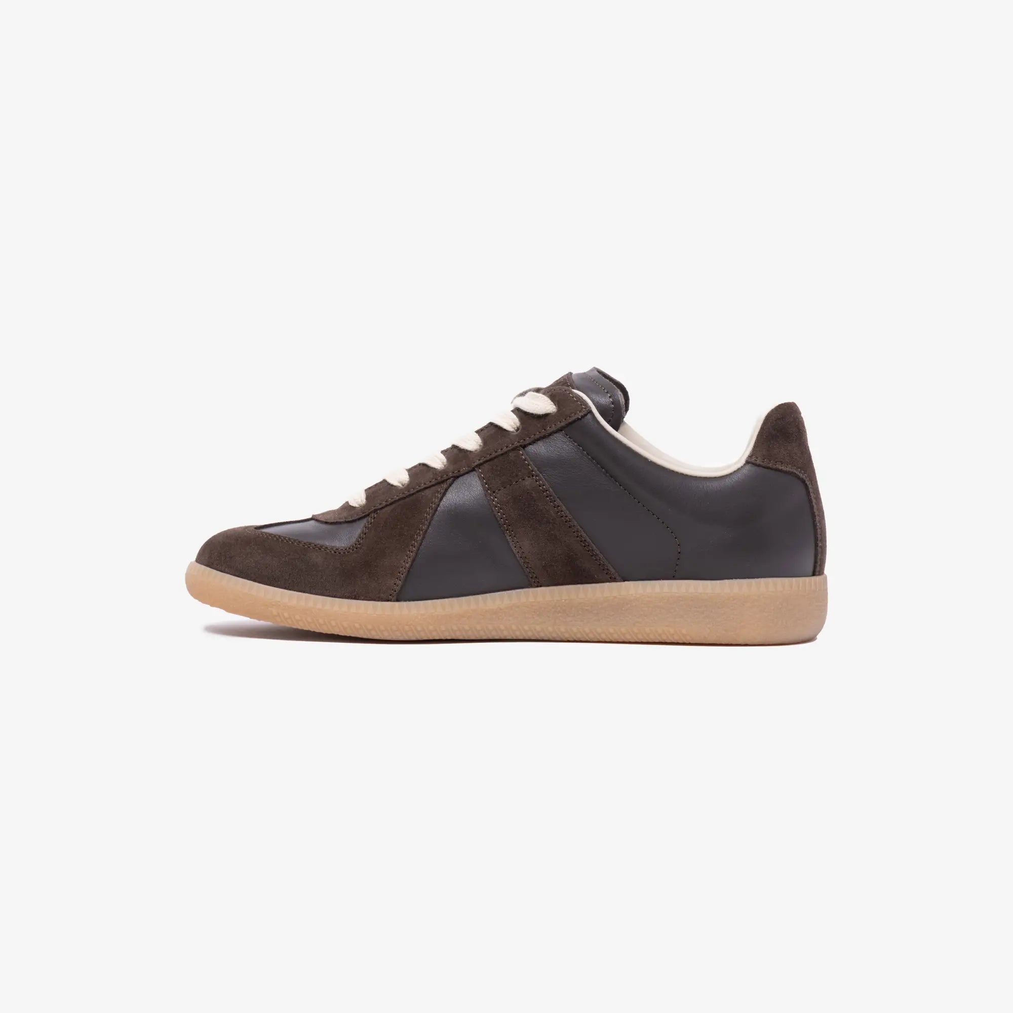 Maison Margiela Womens Replica Dark Khaki Sneakers Dark Khaki - 5