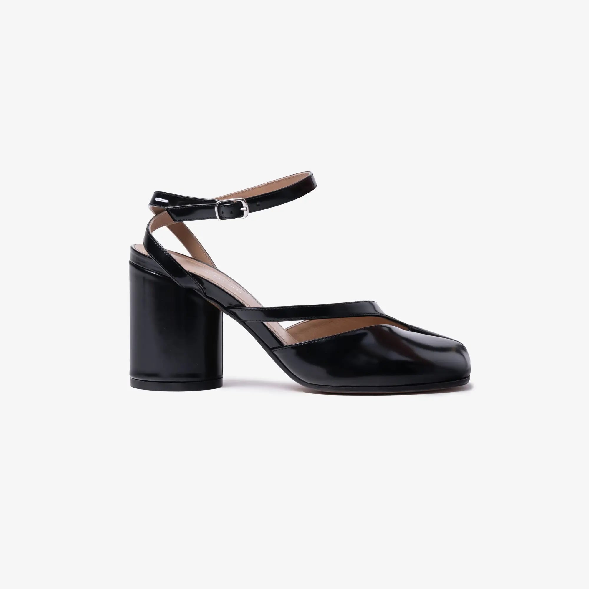 Maison Margiela Womens Tabi Sandal Pumps H80 Black - 3