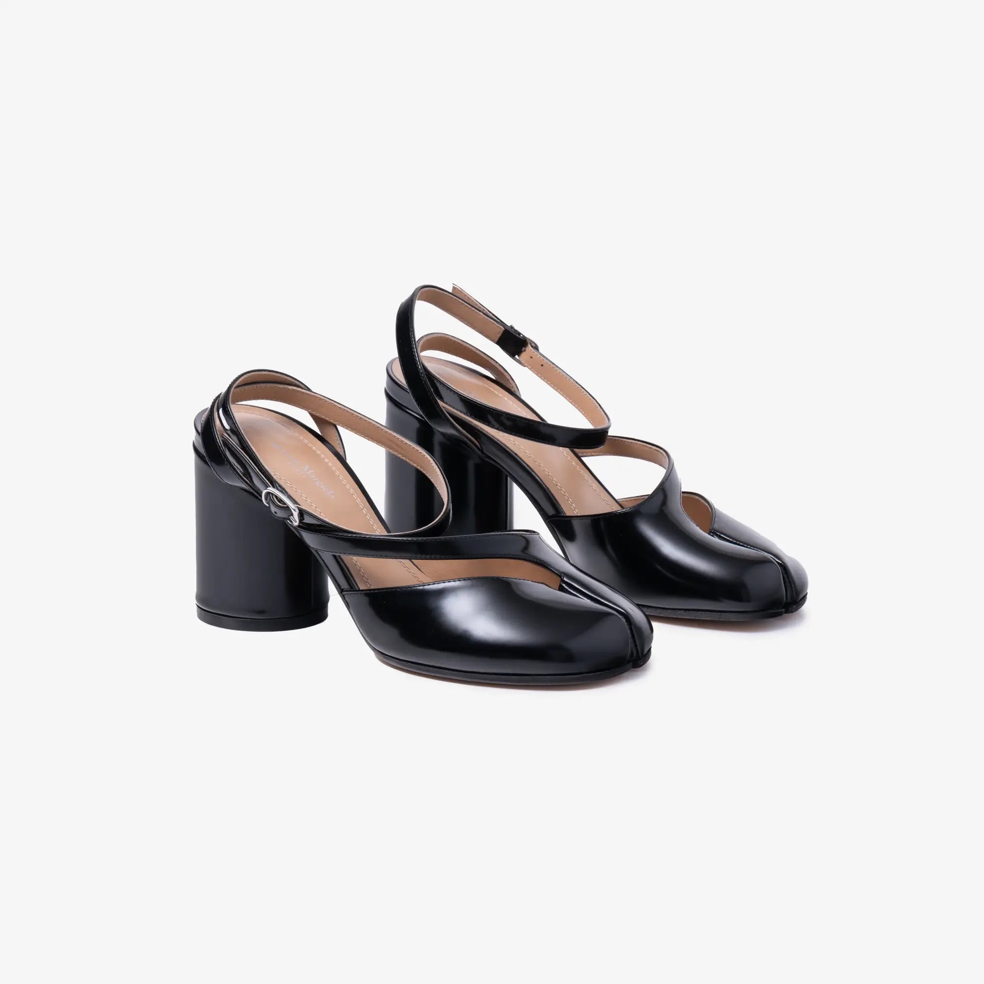 Maison Margiela Womens Tabi Sandal Pumps H80 Black - 1