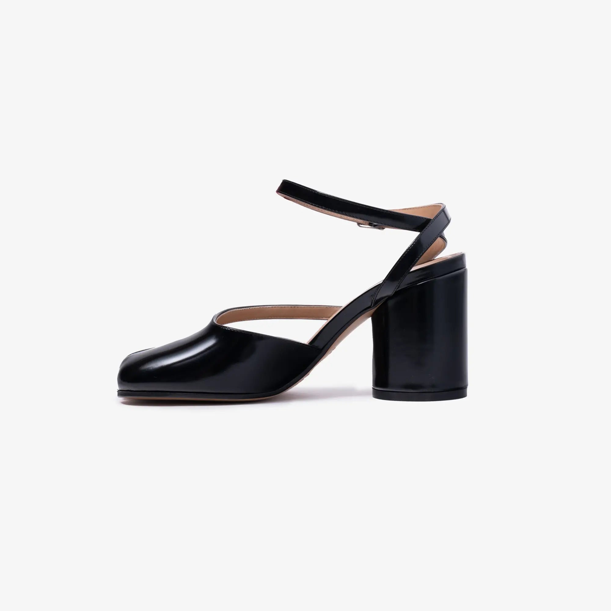 Maison Margiela Womens Tabi Sandal Pumps H80 Black - 4