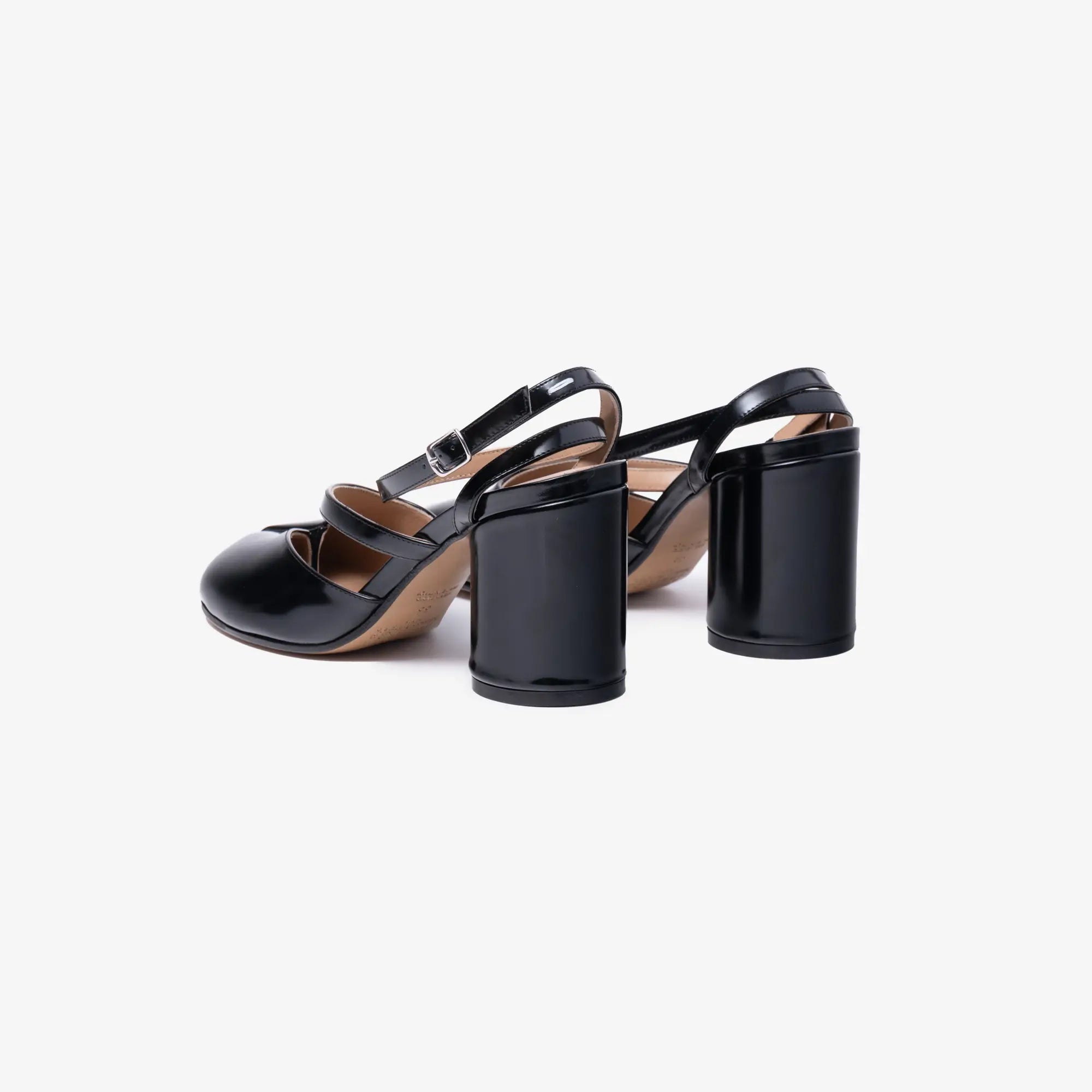 Maison Margiela Womens Tabi Sandal Pumps H80 Black - 2