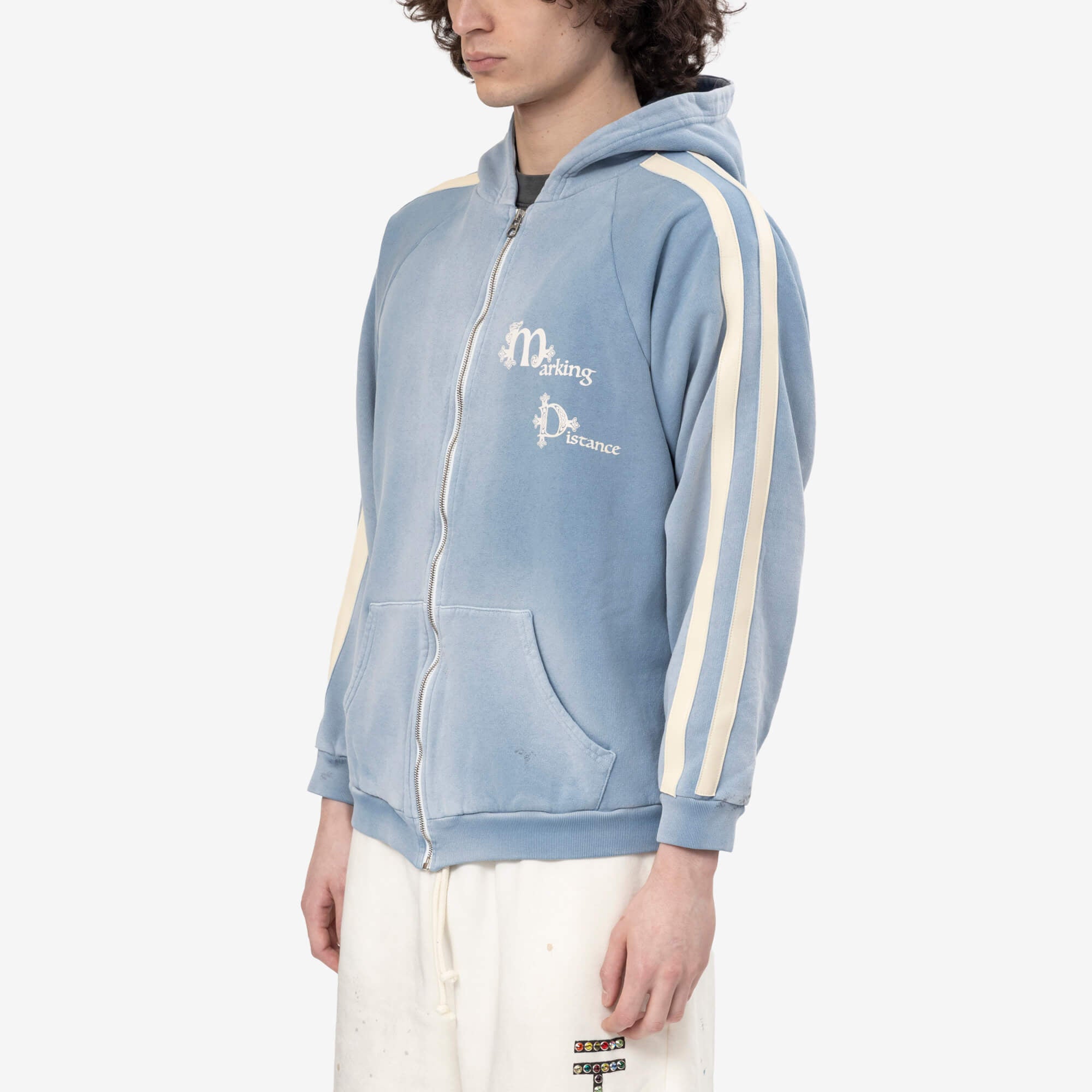 Marking Distance Scorpio Zip Hoody Rusty Blue - 3