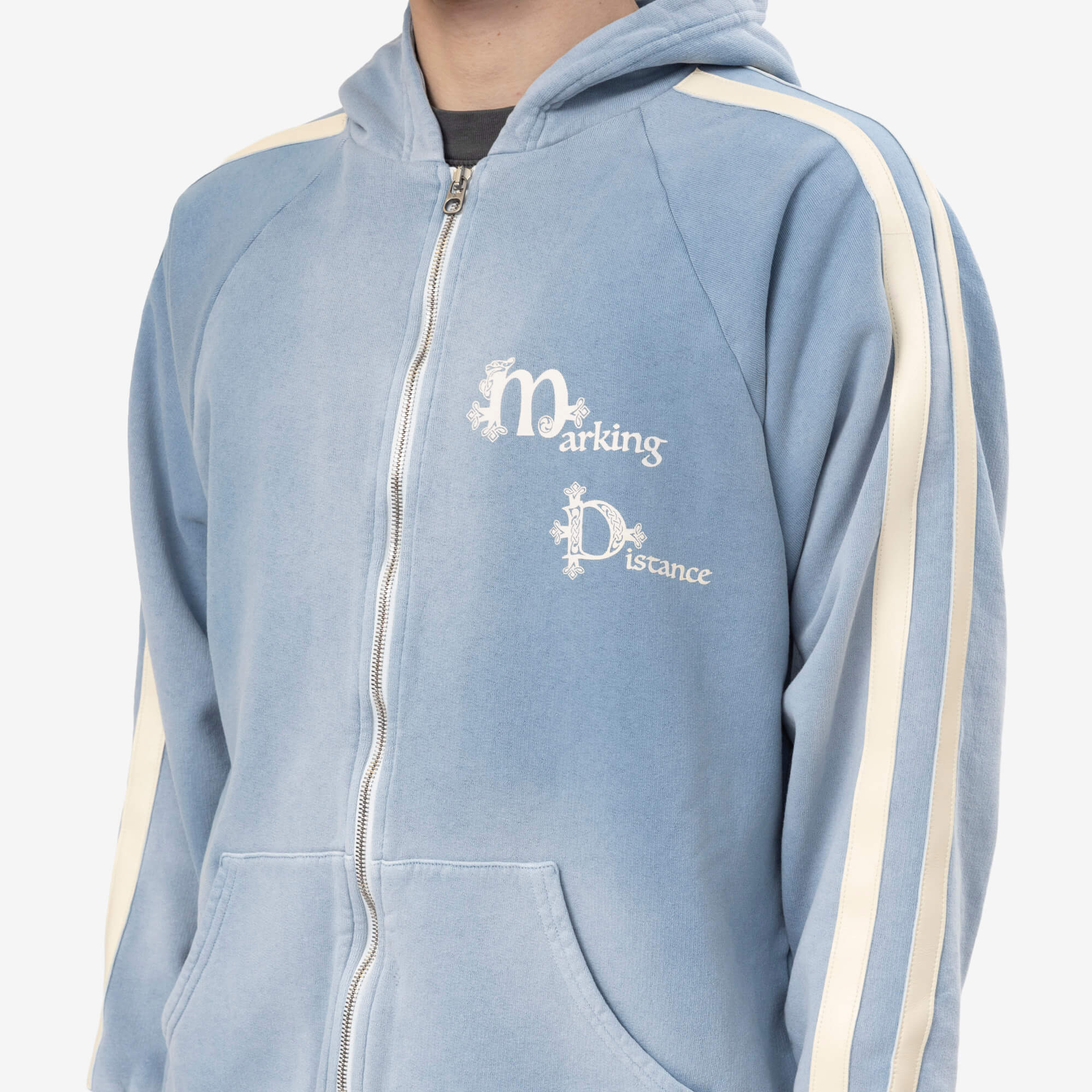 Marking Distance Scorpio Zip Hoody Rusty Blue - 5