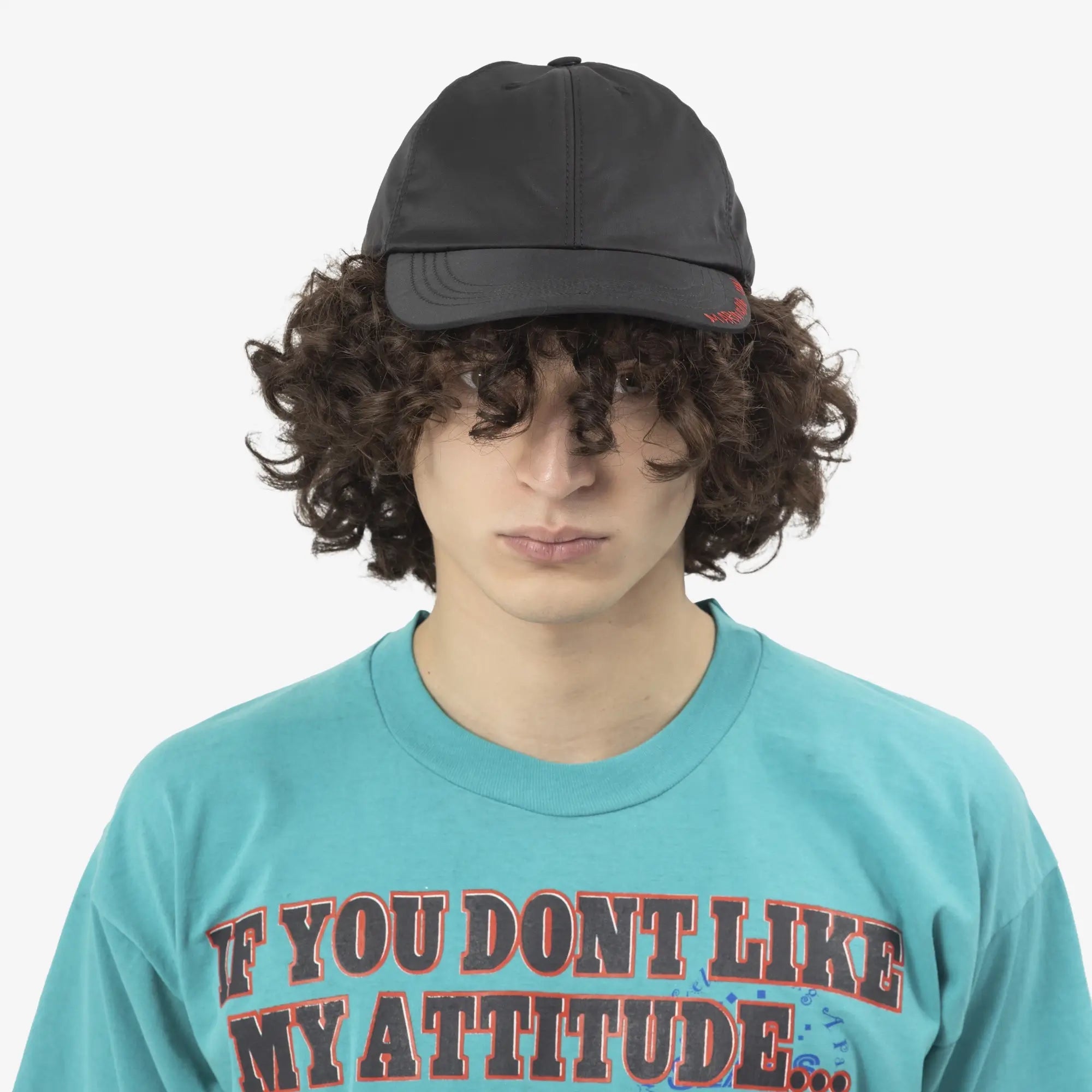 MARNI Manding Taffeta Cap Black - 2