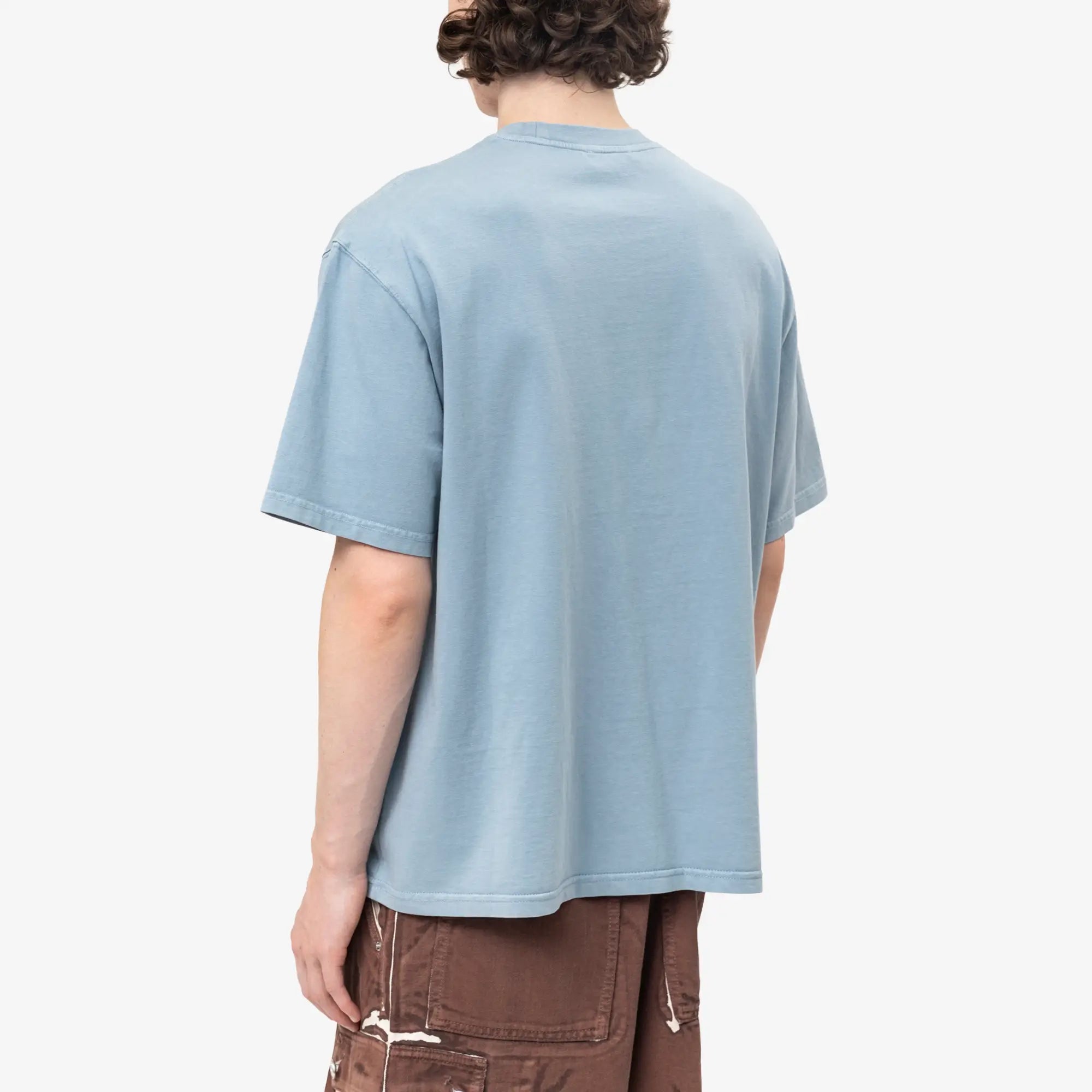 MARNI Marni Patches Pocket T-Shirt Sky - 4