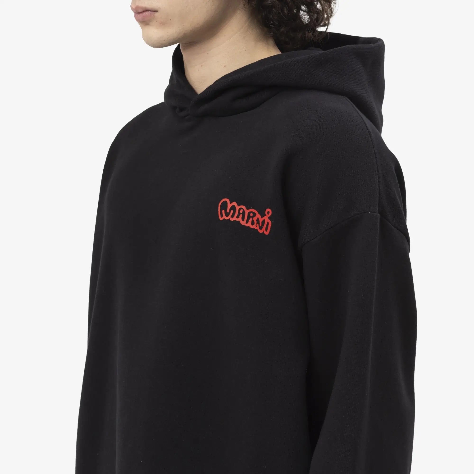 MARNI Piggy Oversize Hoody Black - 5