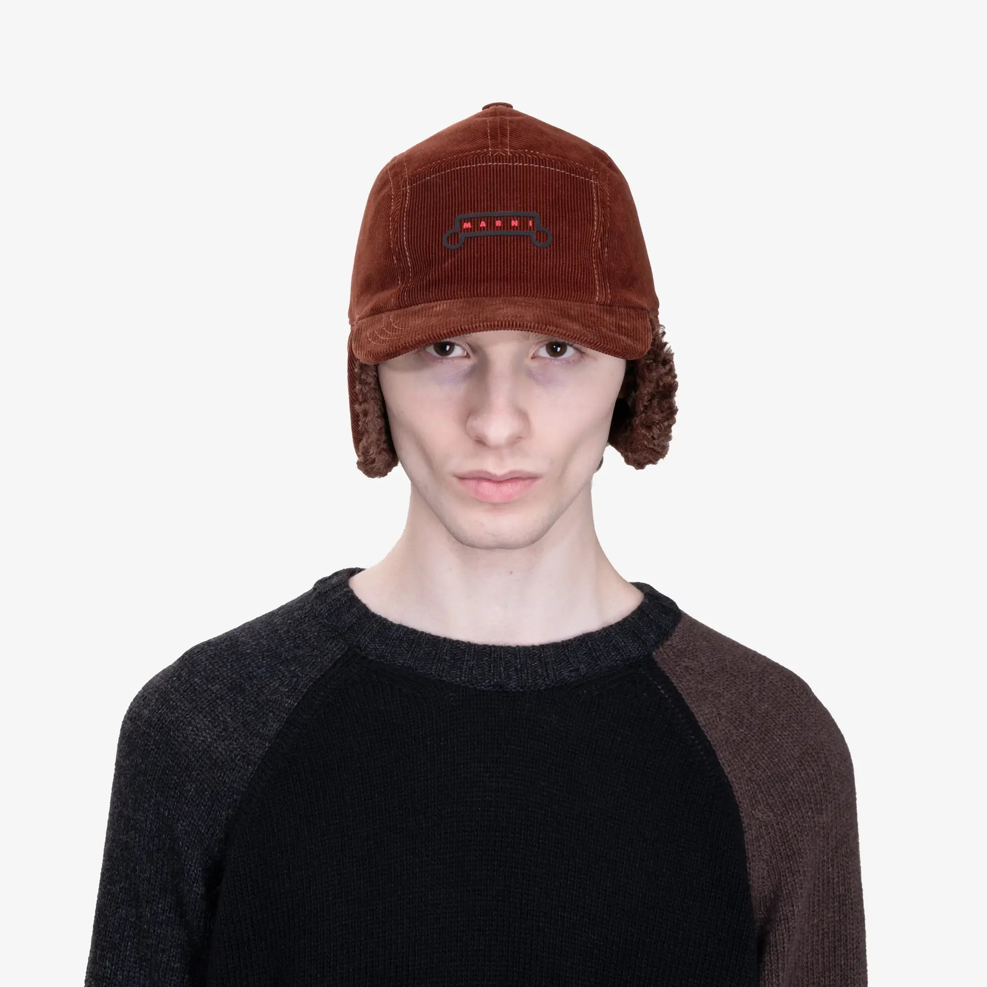 MARNI Trunkaroo Trapper Hat Henne - 2