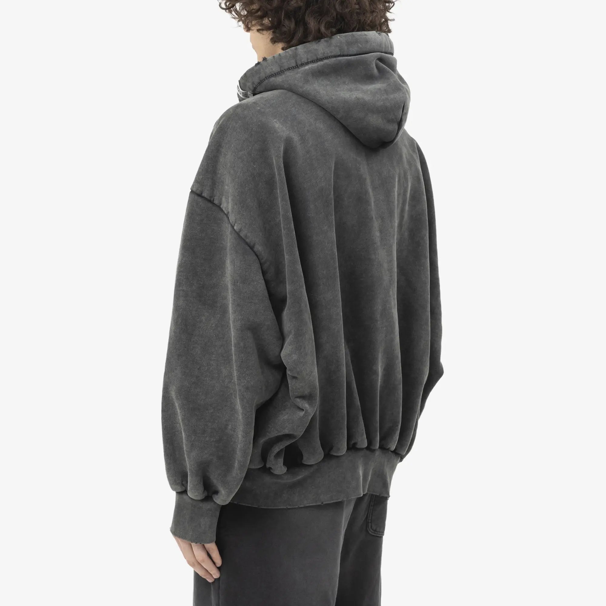 Mihara Yasuhiro Amateur Sewn Wide Back Parka Black - 4