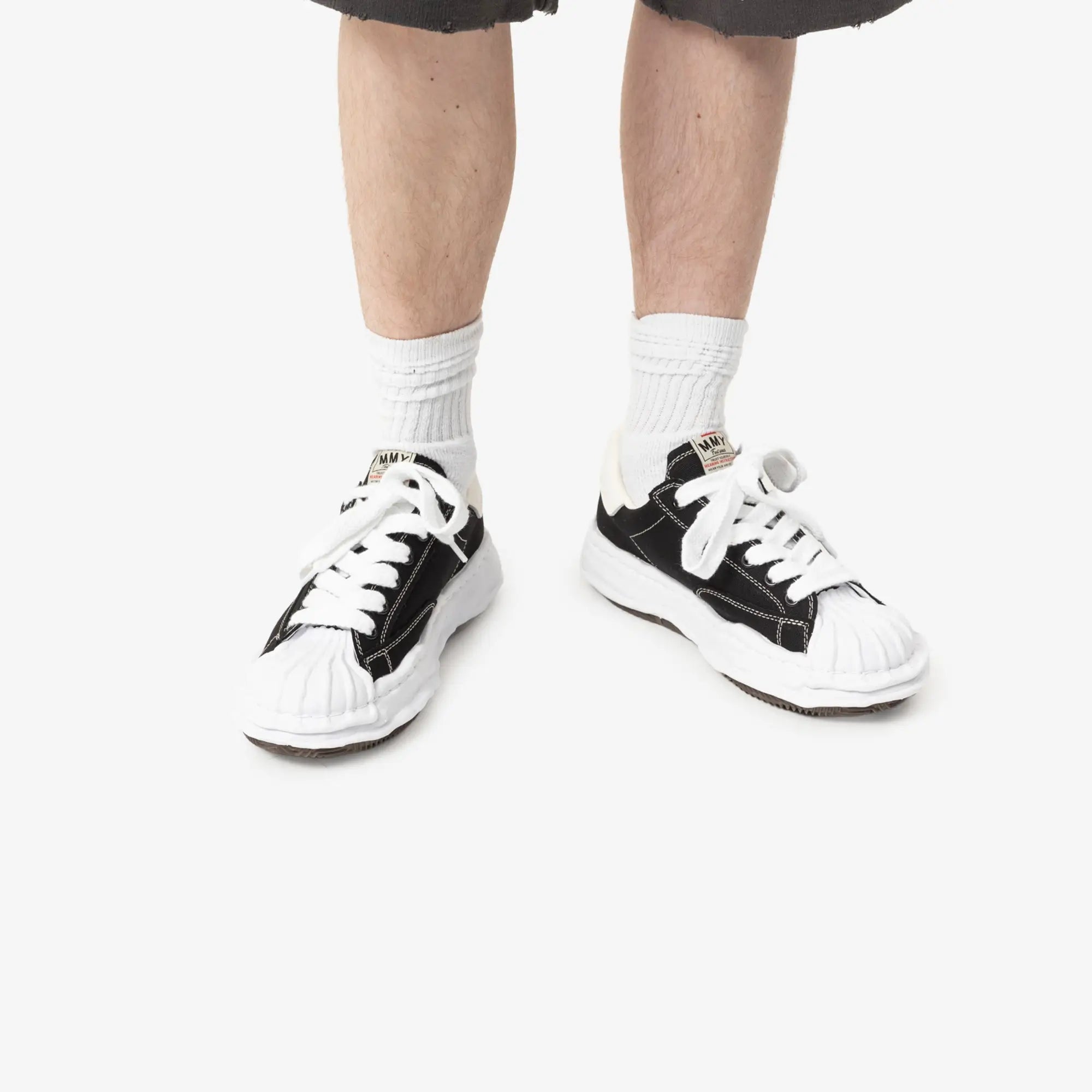 Mihara Yasuhiro Blakey Canvas Low - Top Sneakers Black - 2