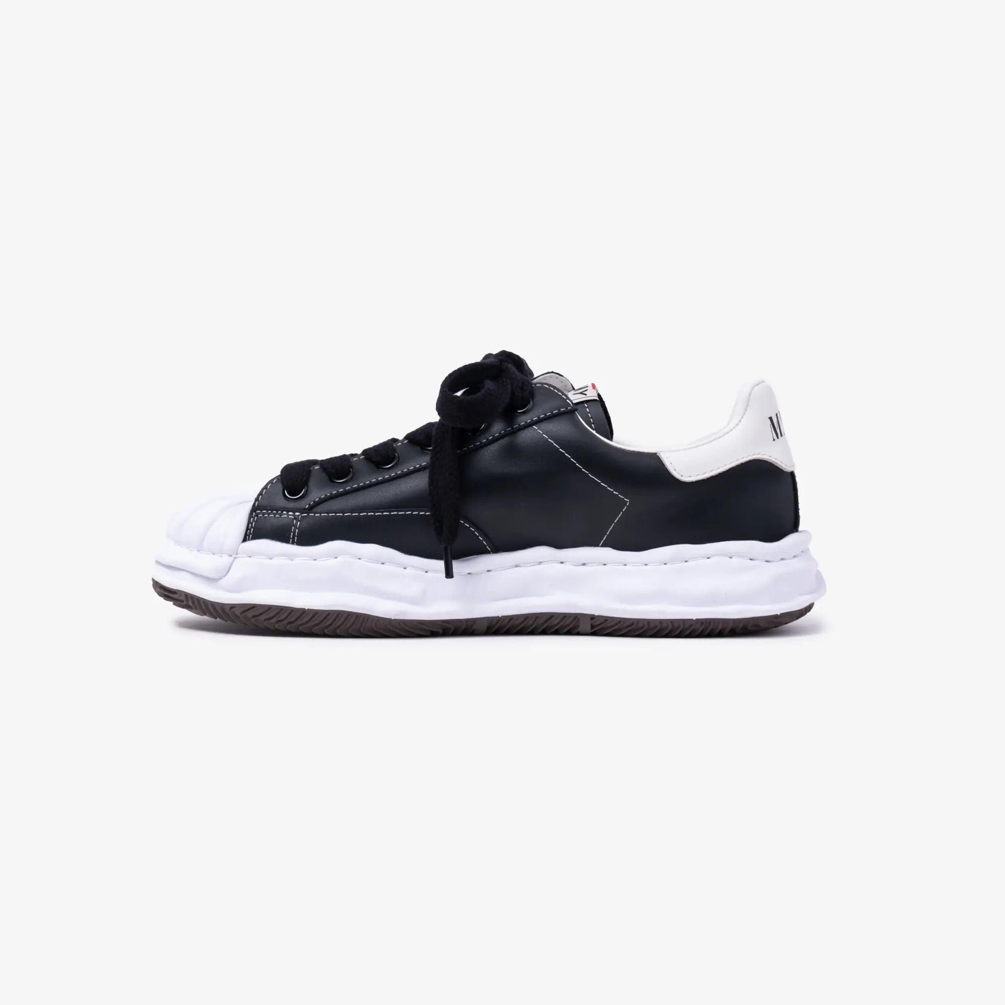 Mihara Yasuhiro Blakey Leather Low - Top Black Sneakers Black - 4
