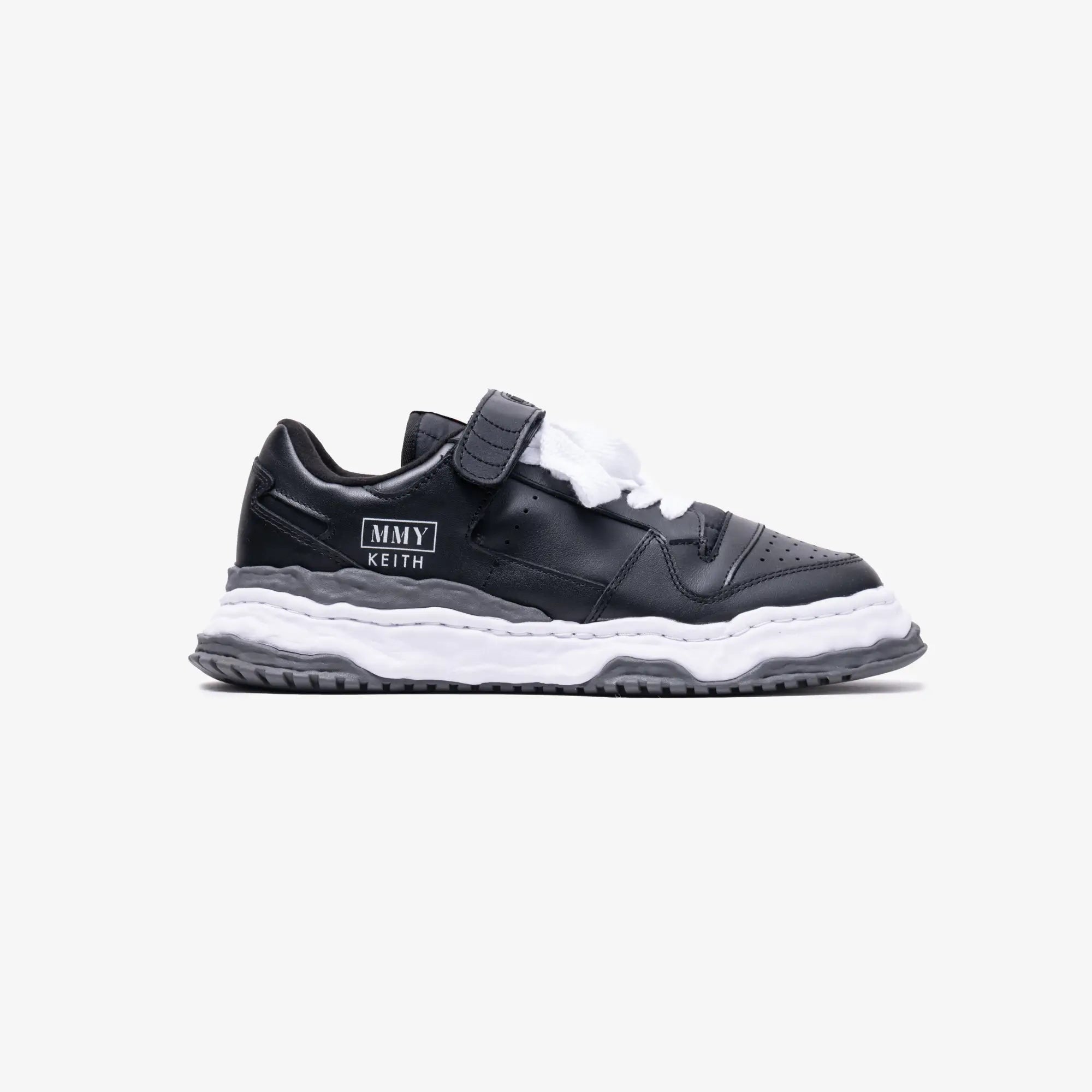 Mihara Yasuhiro Keith Leather Low - Top Sneakers Black - 3