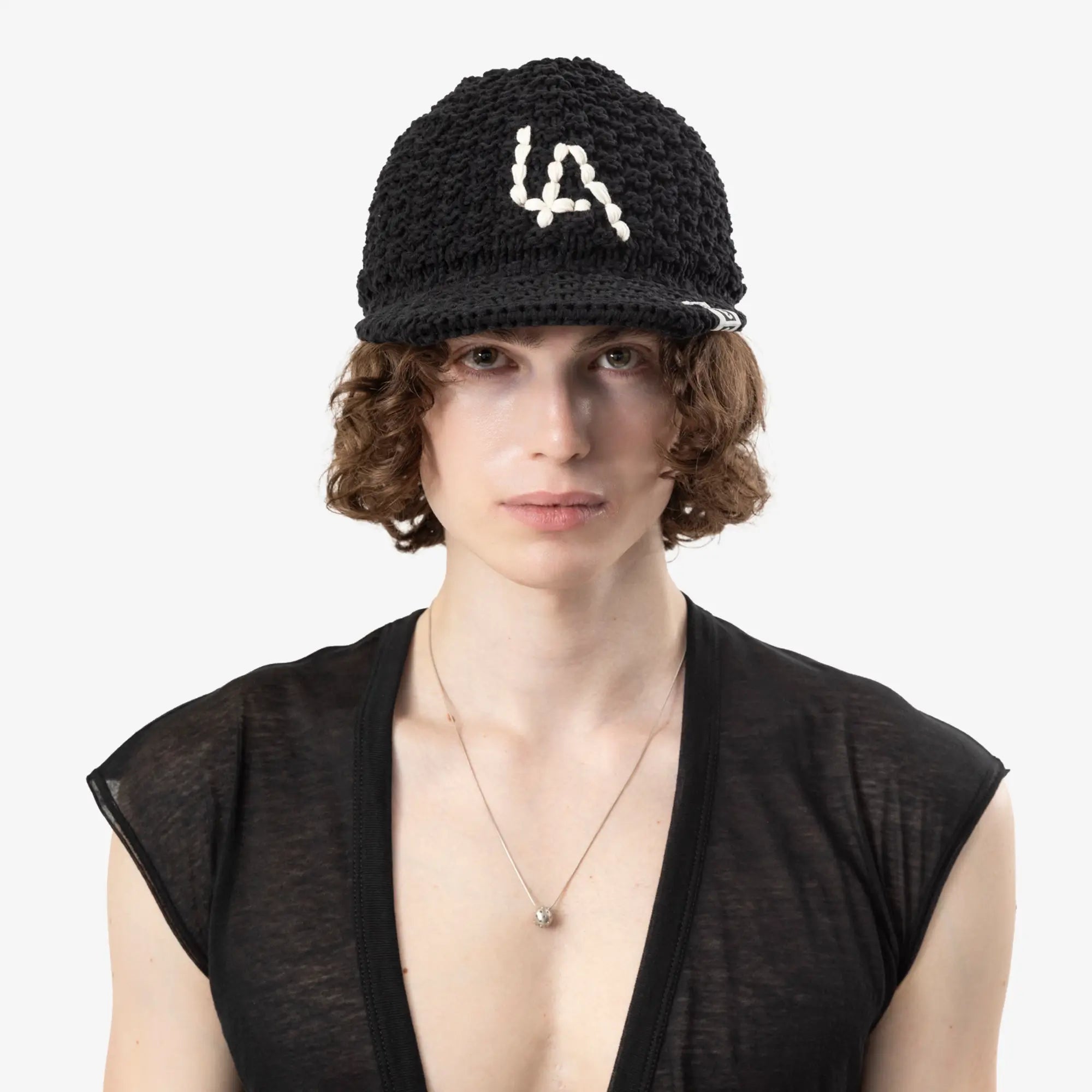 Mihara Yasuhiro LA Knit Cap Black - 2
