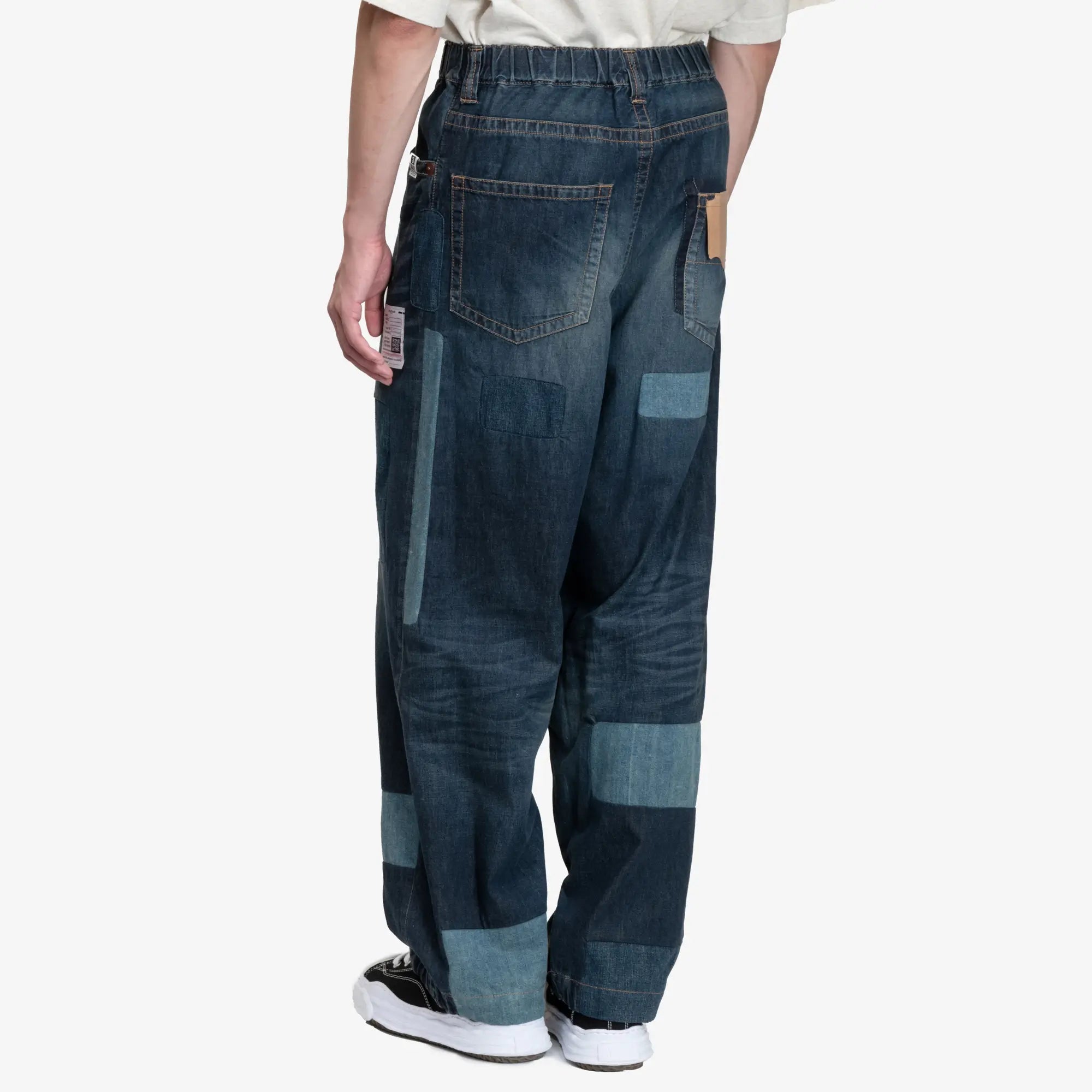 Mihara Yasuhiro Patchwork Jeans Indigo - 4