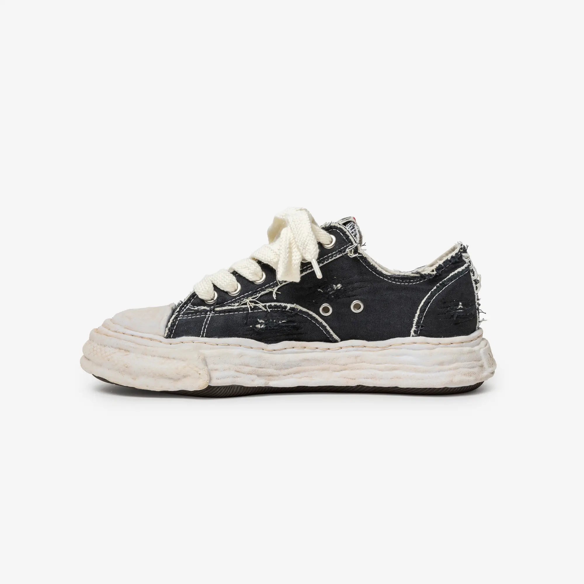 Mihara Yasuhiro Peterson 23 Canvas Low - Top Sneakers Black - 3