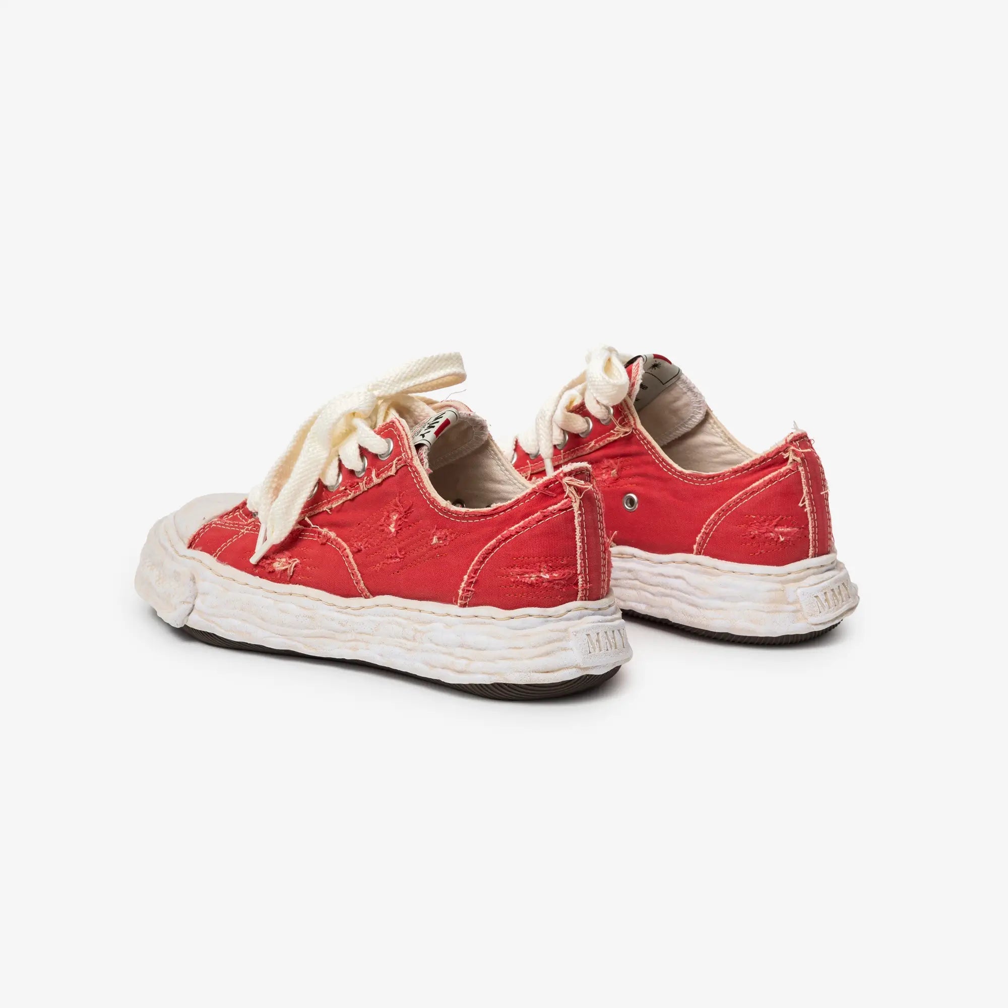 Mihara Yasuhiro Peterson 23 Canvas Low - Top Sneakers Red - 5