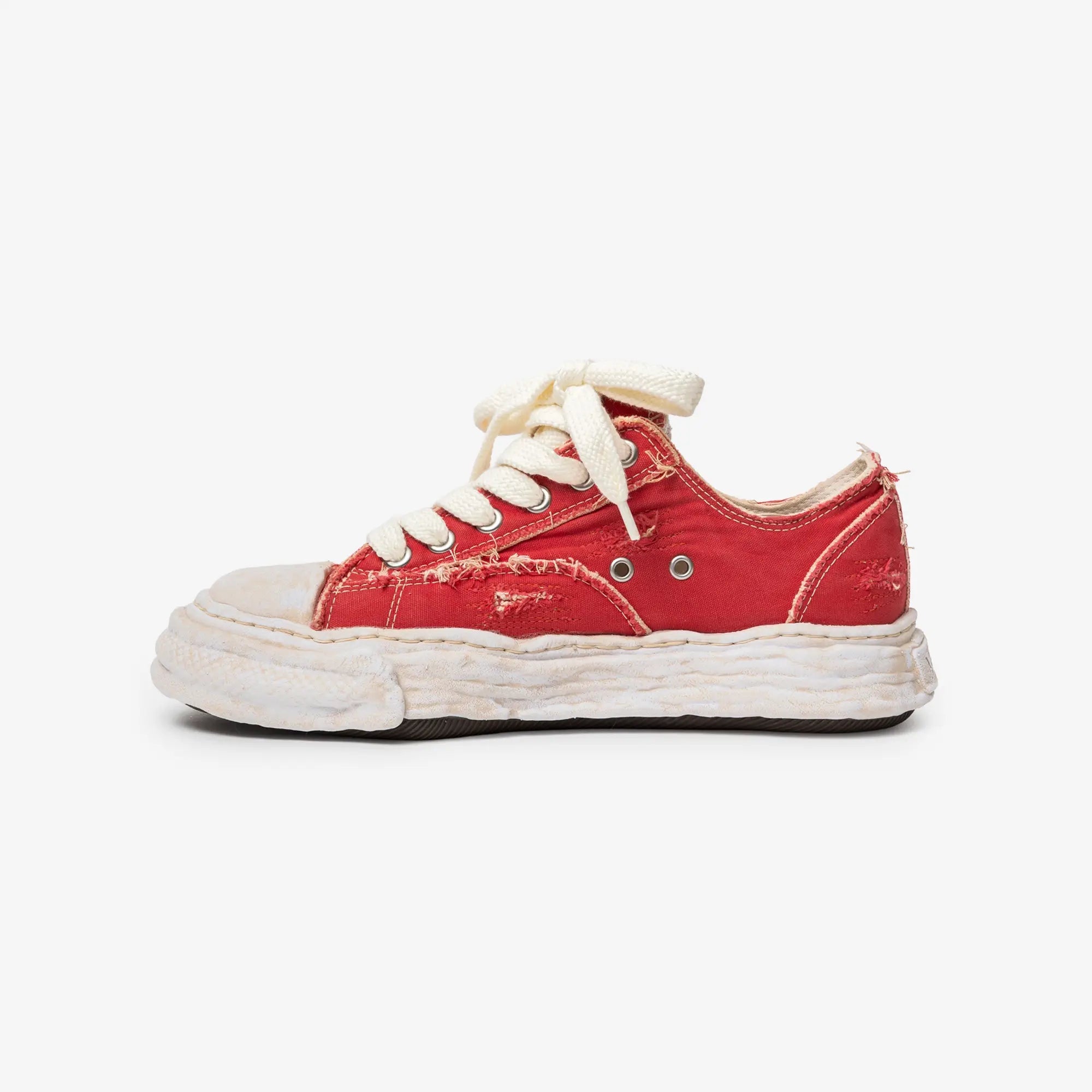 Mihara Yasuhiro Peterson 23 Canvas Low - Top Sneakers Red - 3