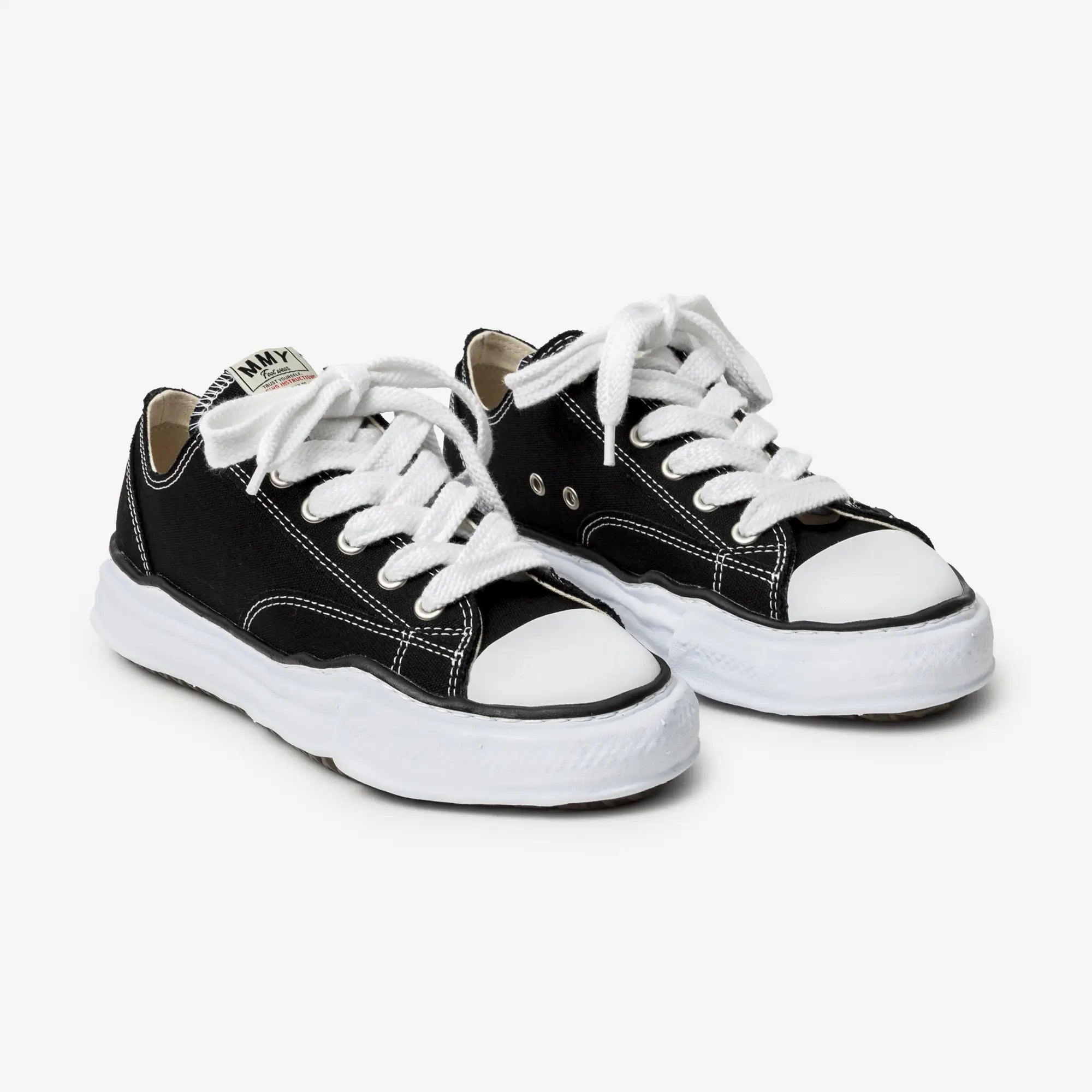 Mihara Yasuhiro Peterson Canvas Low - Top Sneakers Black - 1
