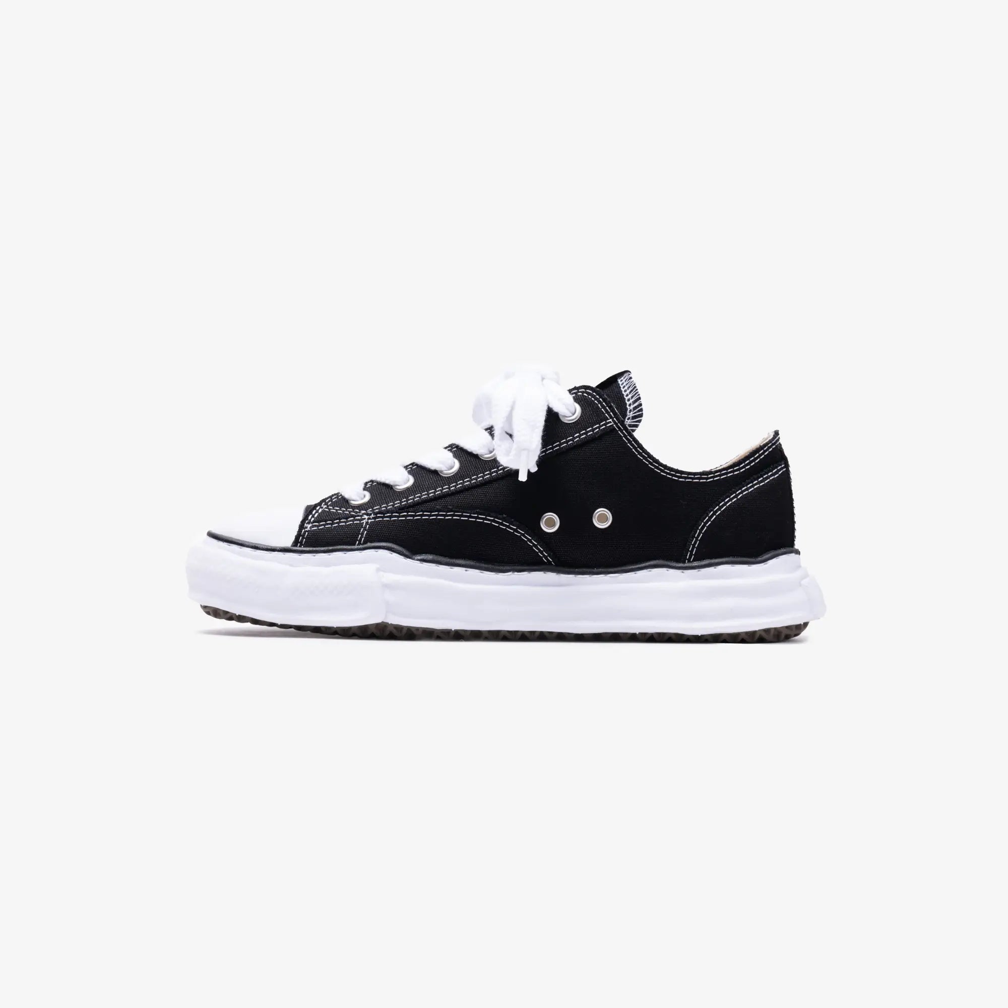 Mihara Yasuhiro Peterson Canvas Low - Top Sneakers Black - 4