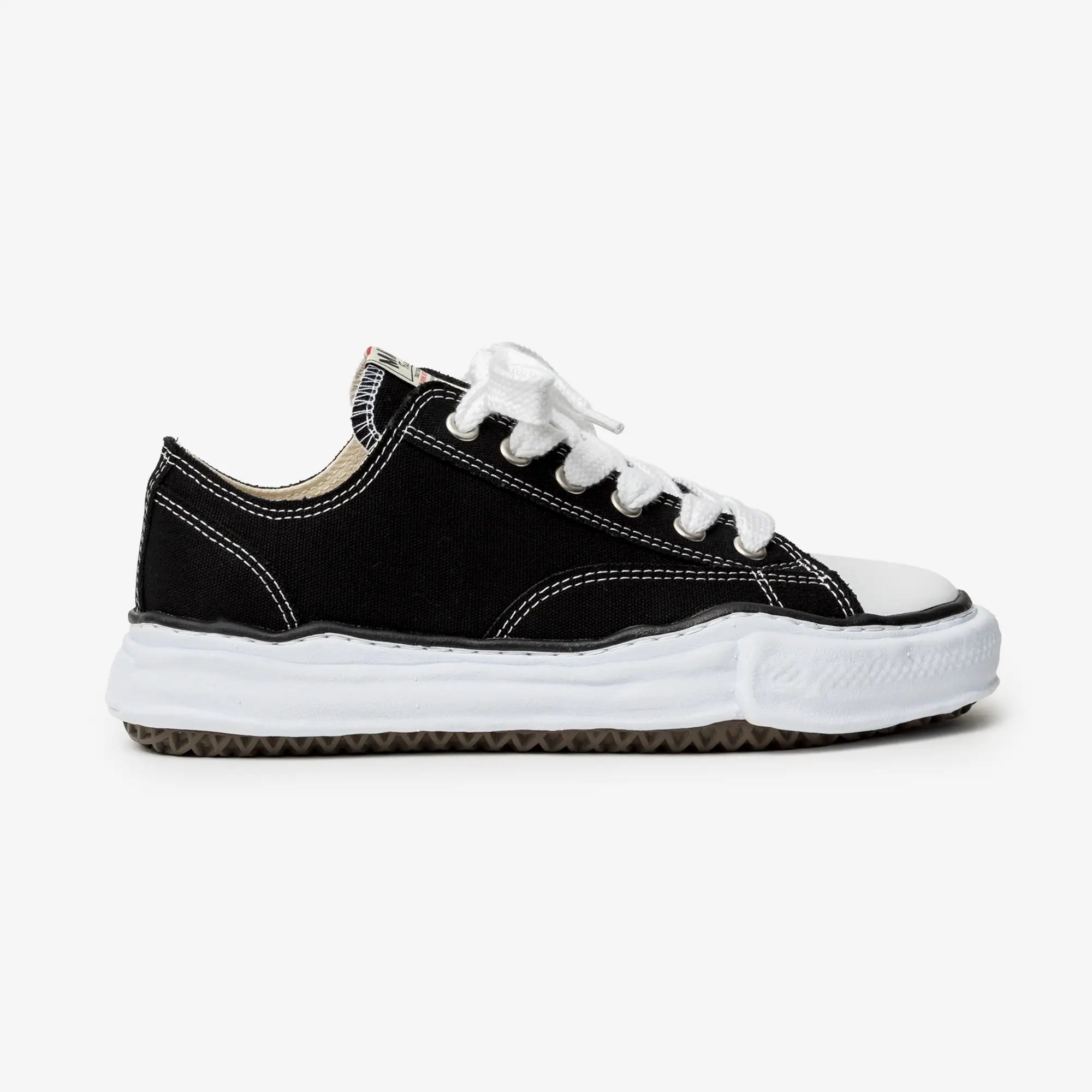 Mihara Yasuhiro Peterson Canvas Low - Top Sneakers Black - 3