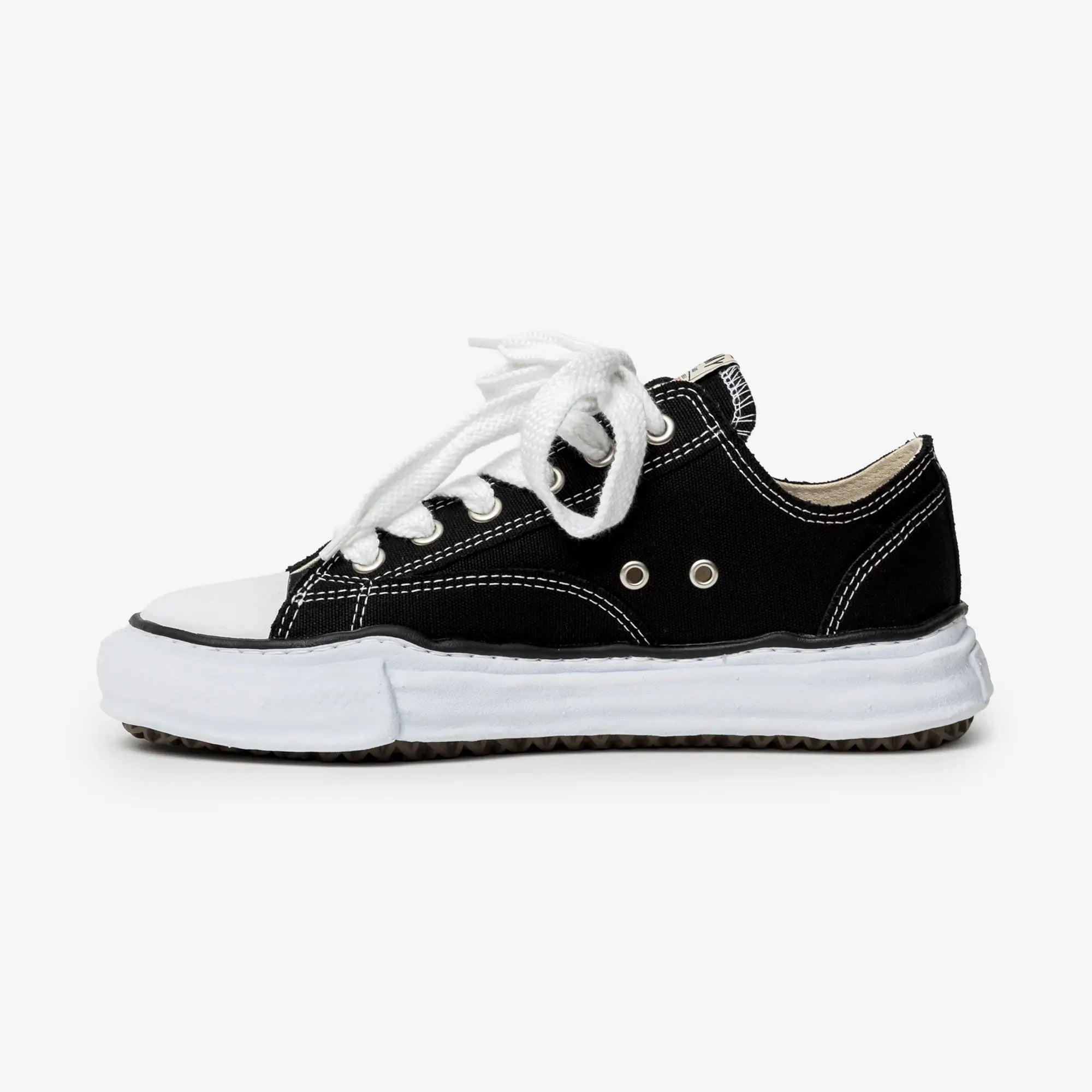 Mihara Yasuhiro Peterson Canvas Low - Top Sneakers Black - 4