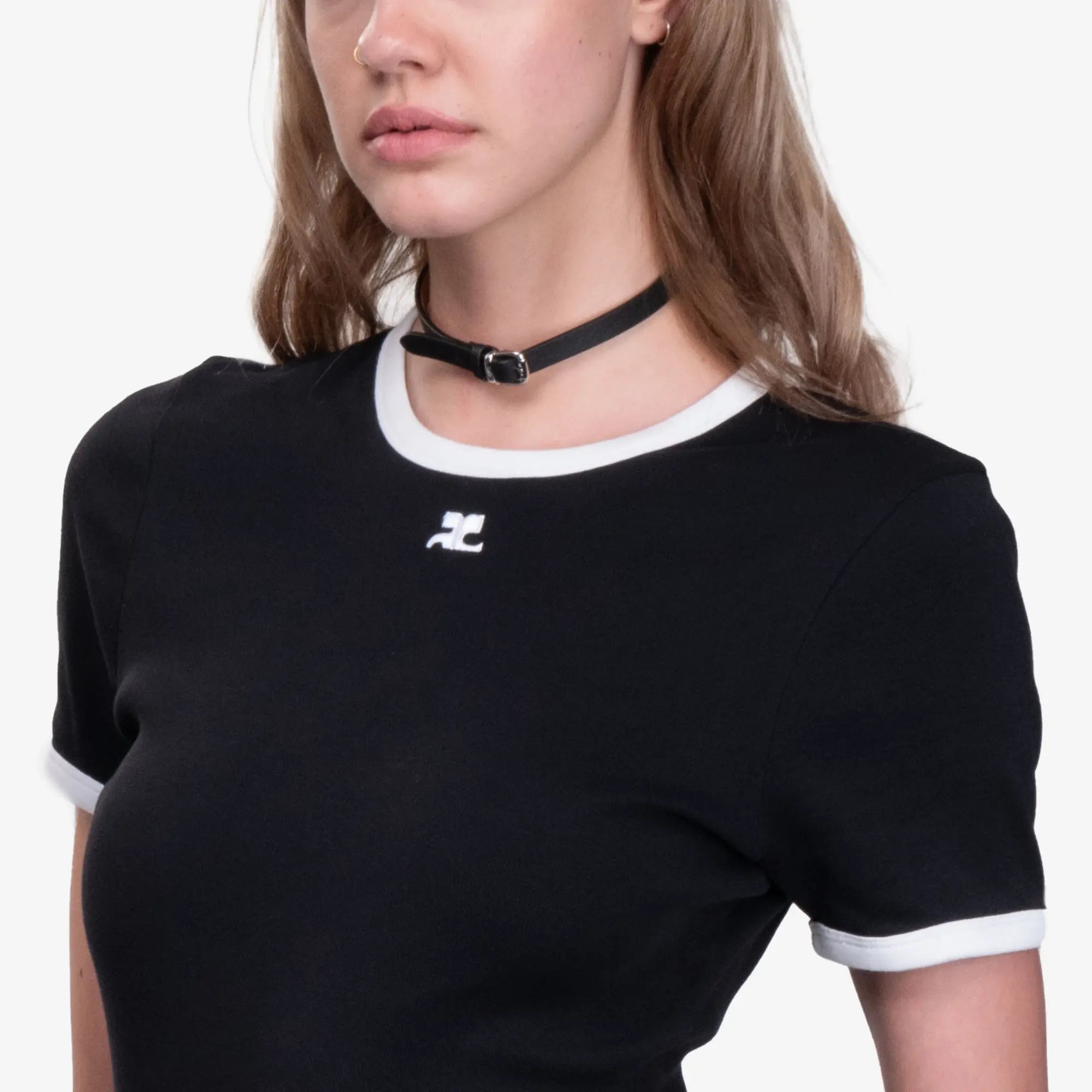 MM6 Buckle Choker Black - 2