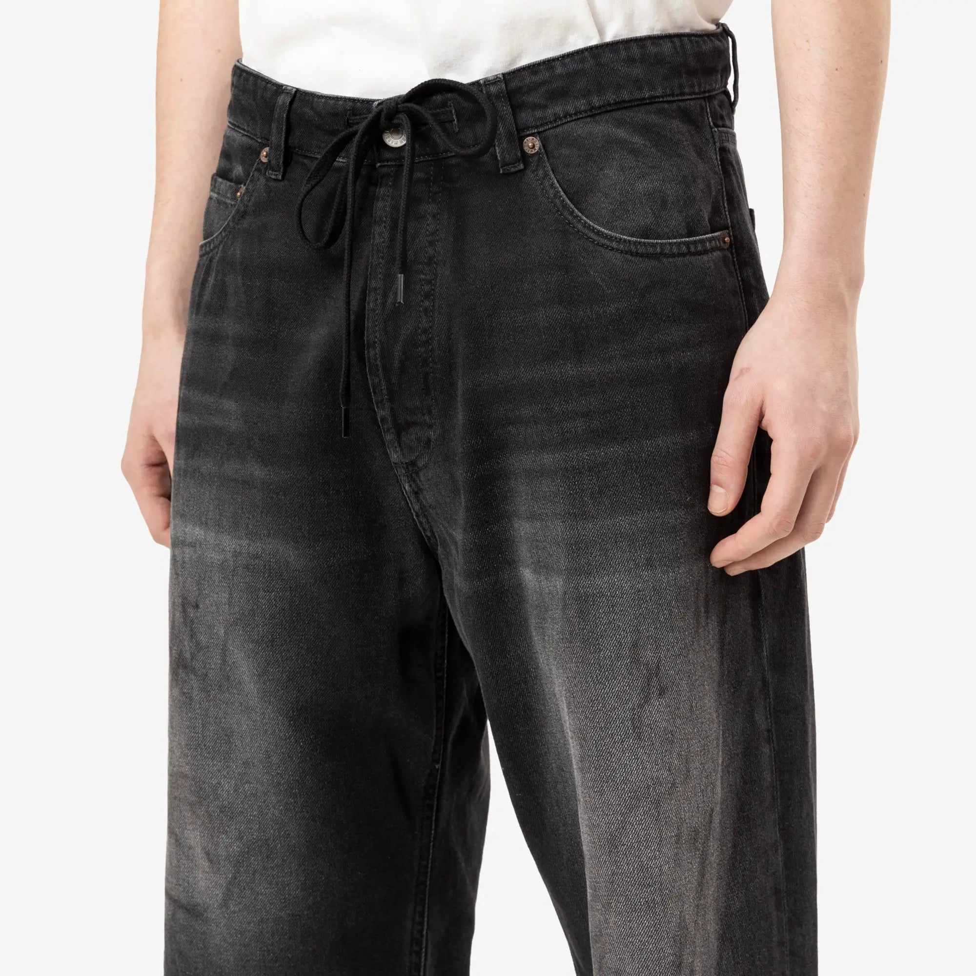 MM6 Denim Shorts Black - 5