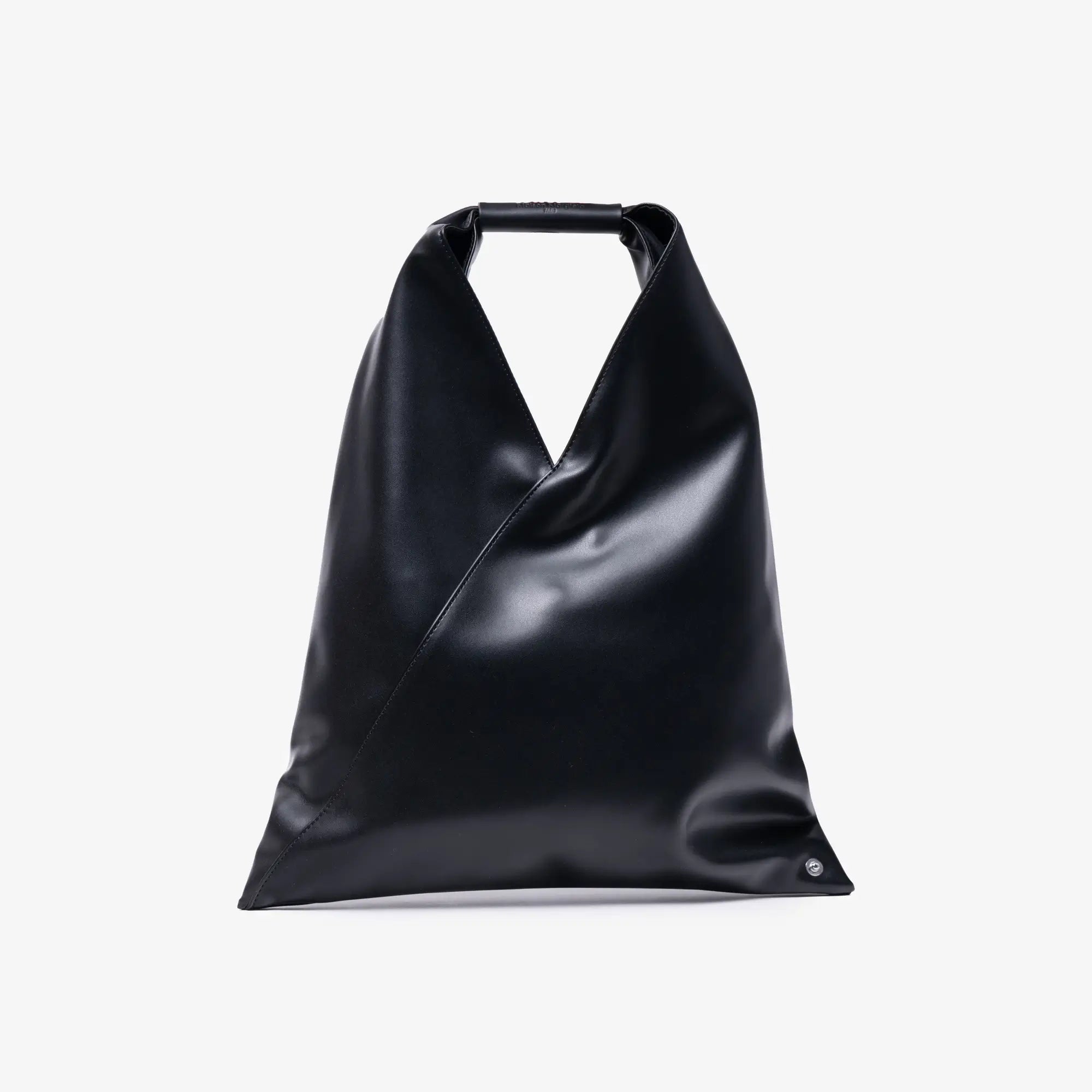 MM6 Faux Leather Small Japanese Bag Black - 1