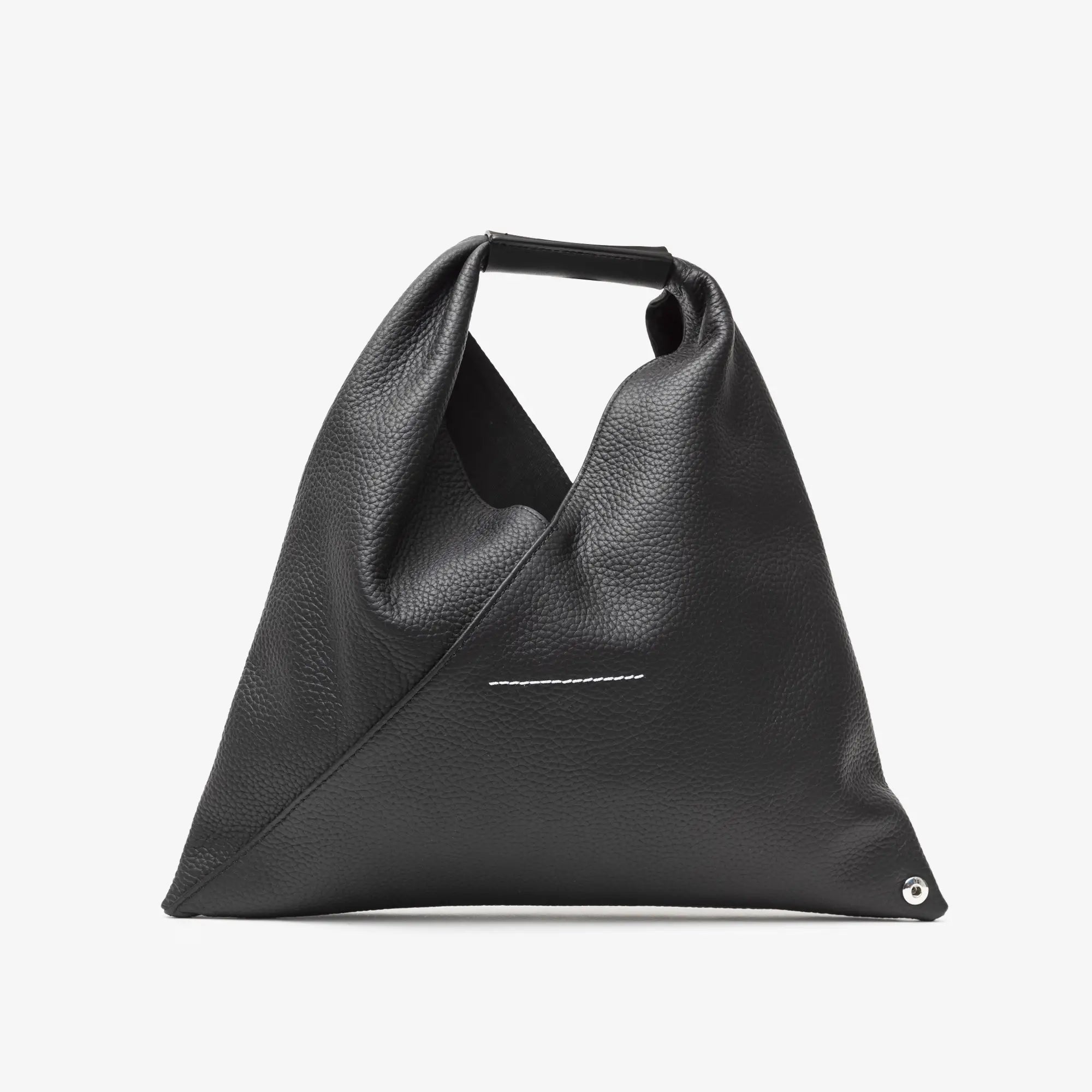 MM6 Grainy Leather Classic Japanese Bag Black - 1