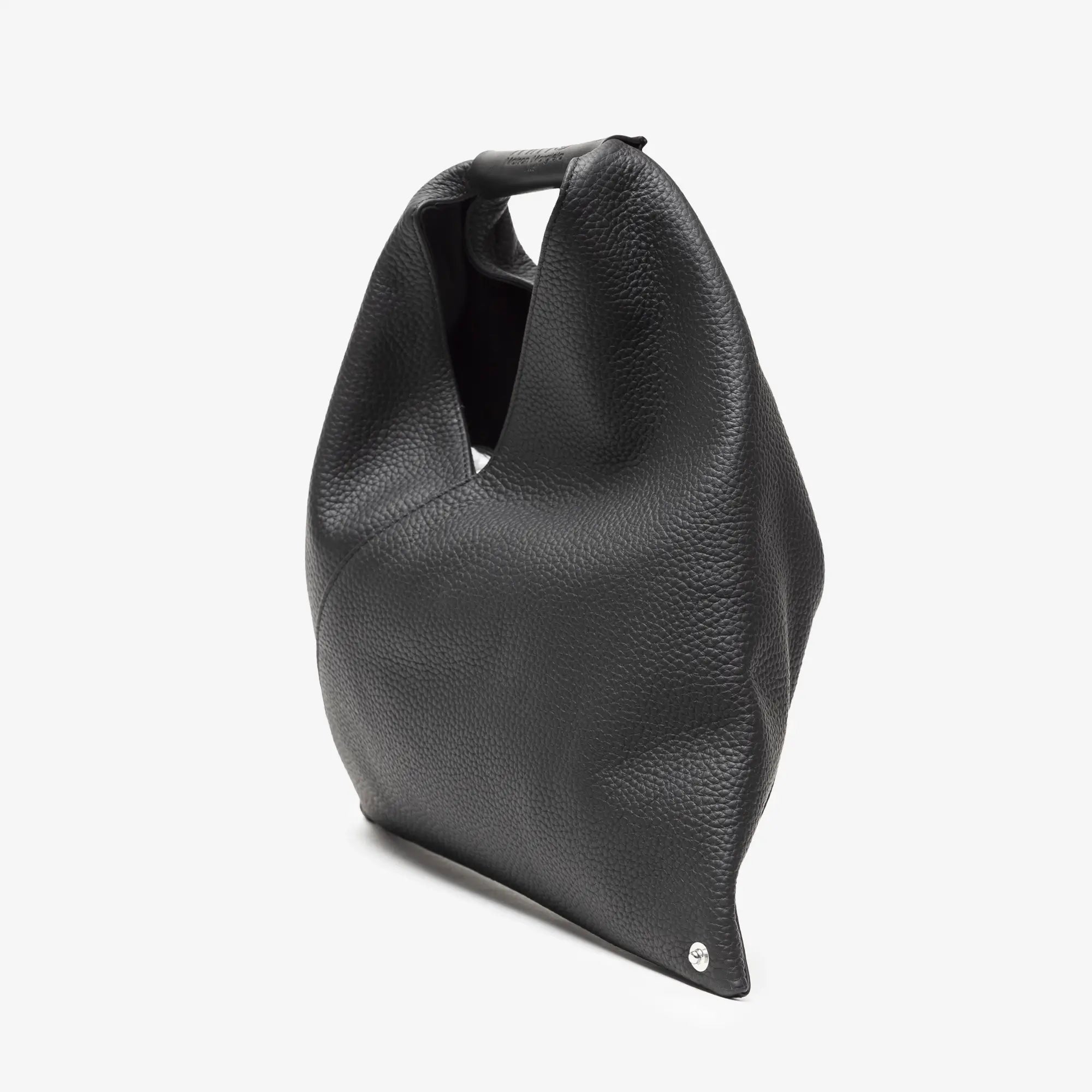 MM6 Grainy Leather Classic Japanese Bag Black - 4