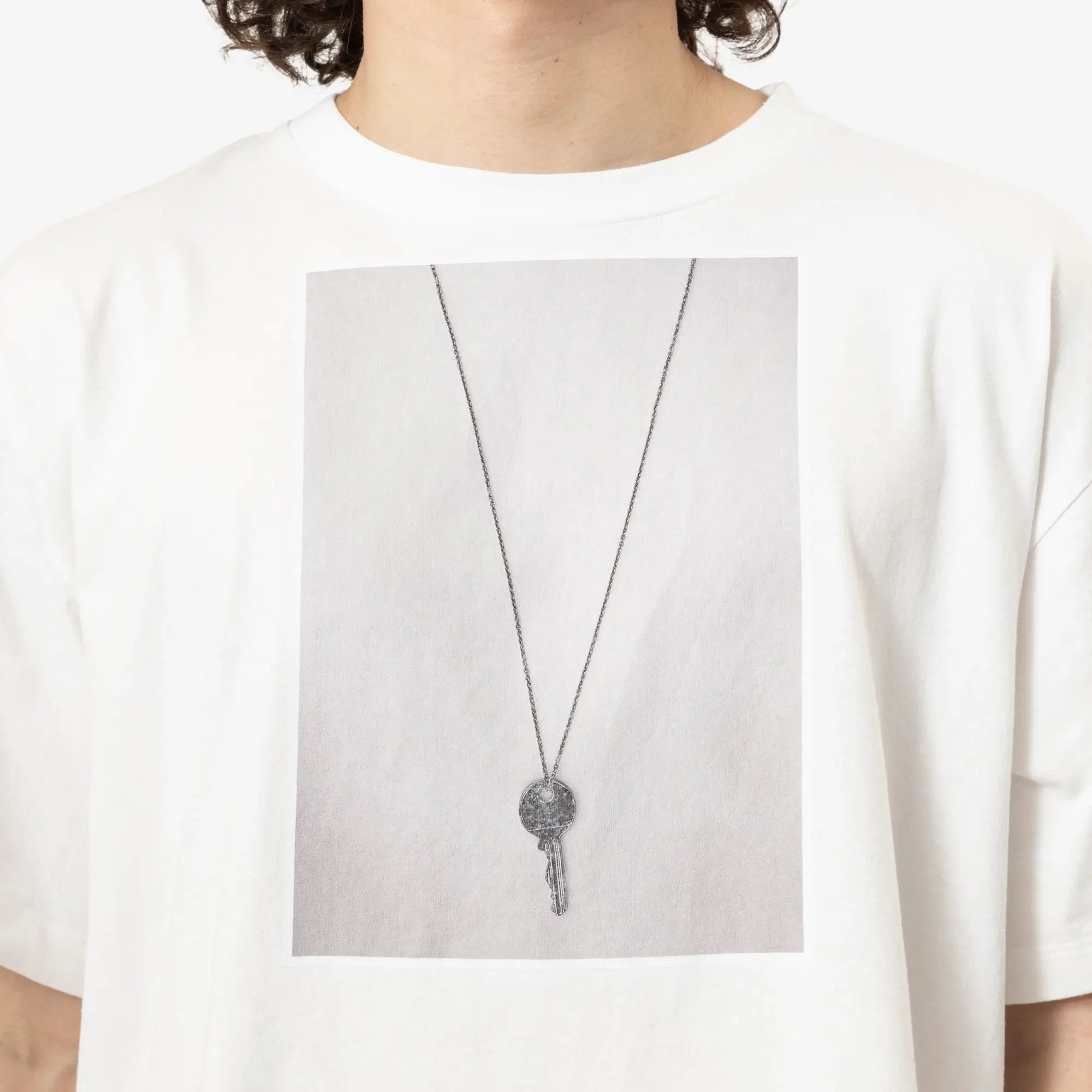 MM6 MM6 Key T-Shirt Off White - 5