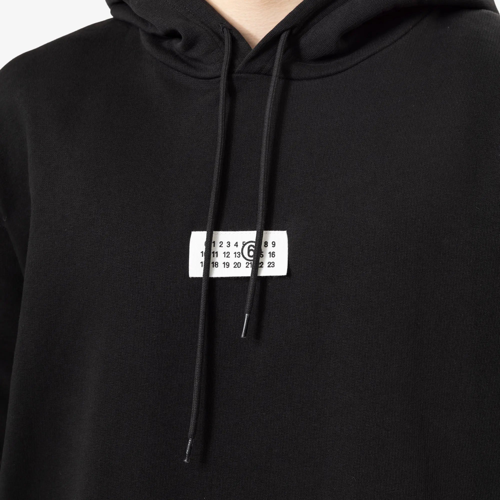 MM6 Numeric Hoody Black - 5