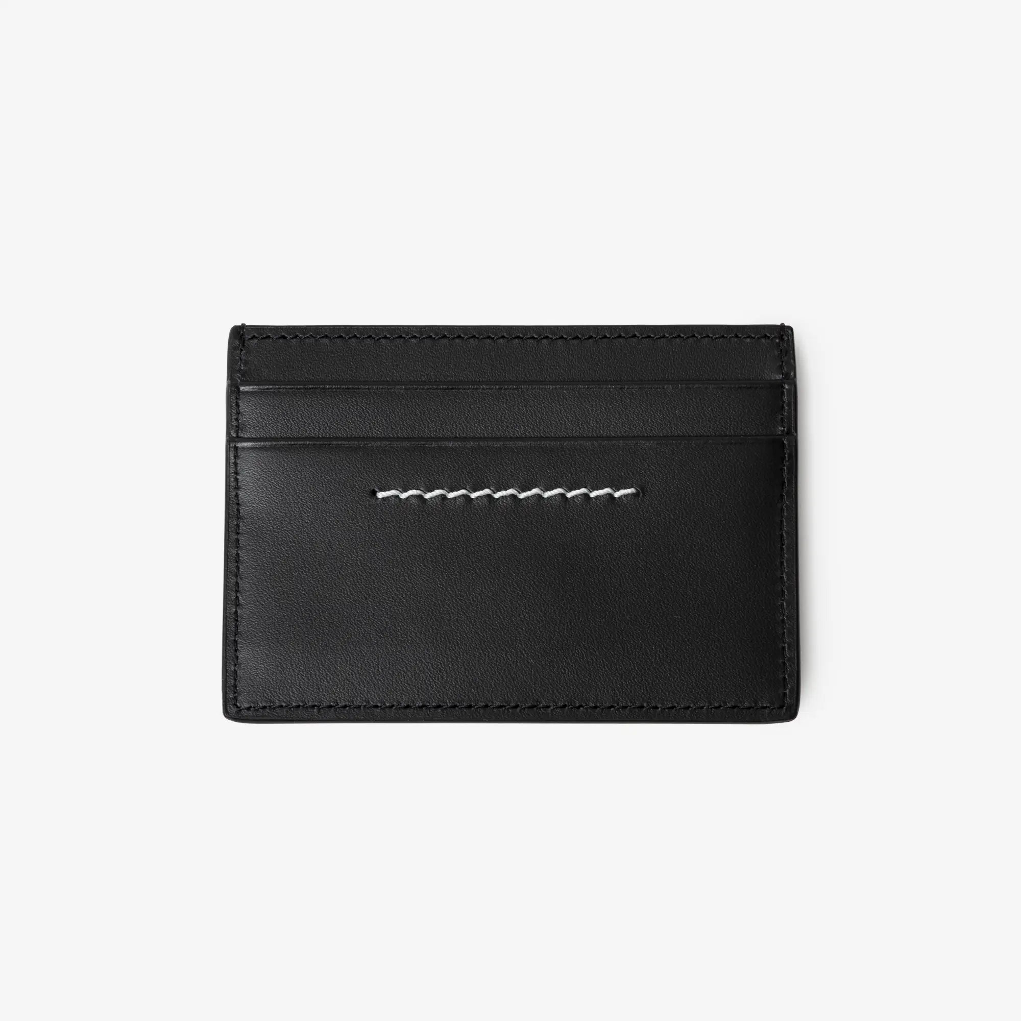 MM6 Numeric Leather Cardholder Black - 2