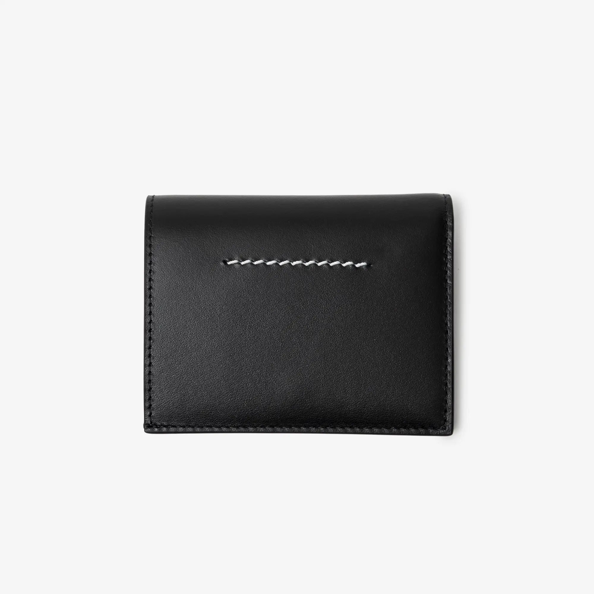 MM6 Numeric Leather Wallet Black - 2