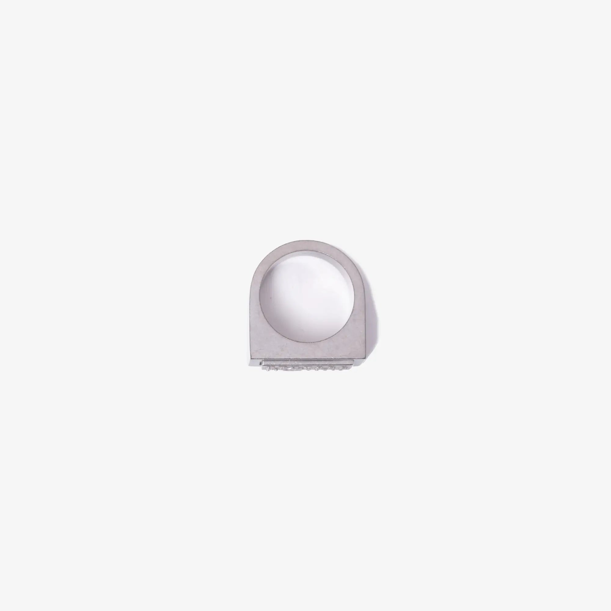 MM6 Numeric Rectangle Ring Burattato - 4