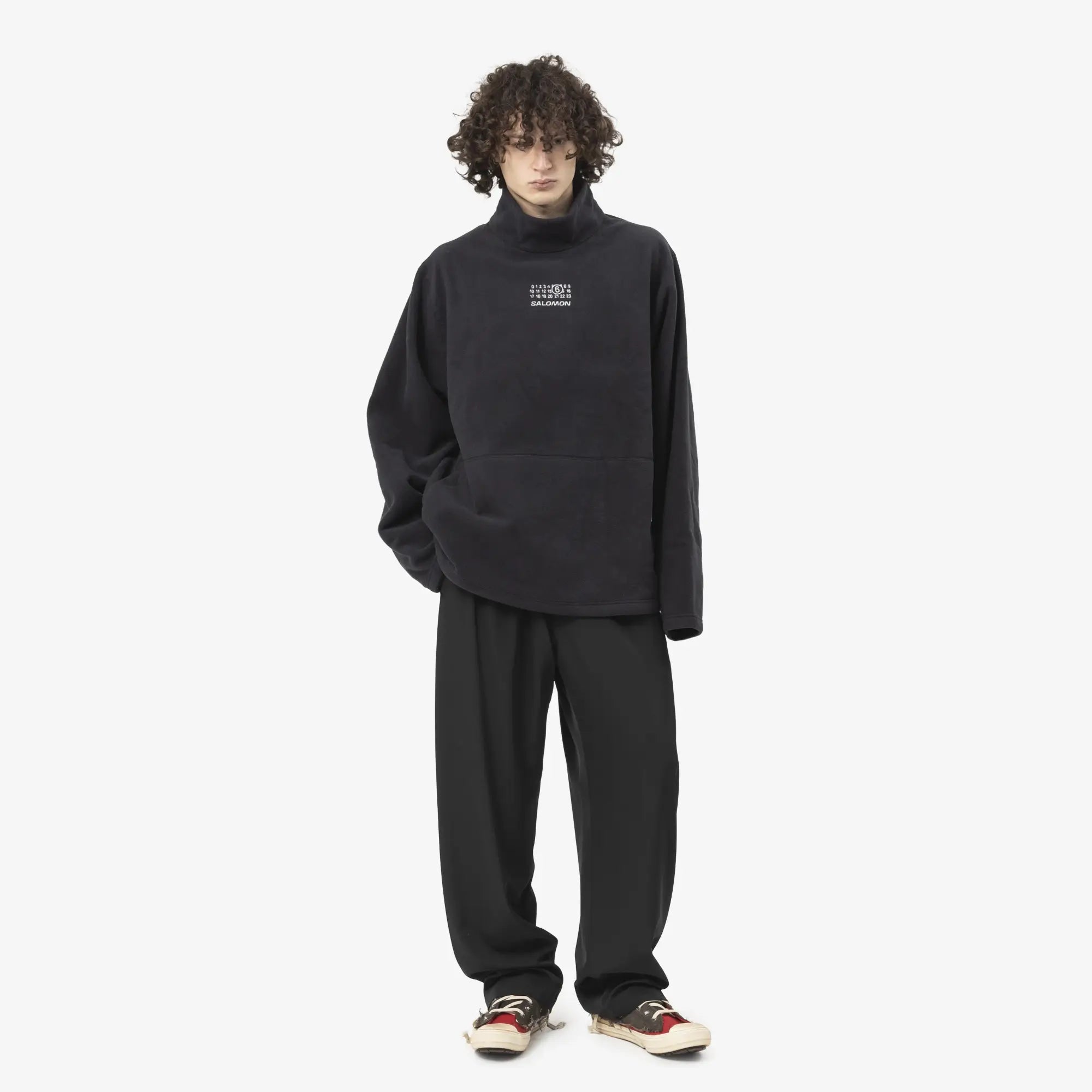 MM6 Salomon Technical Fleece Black - 2