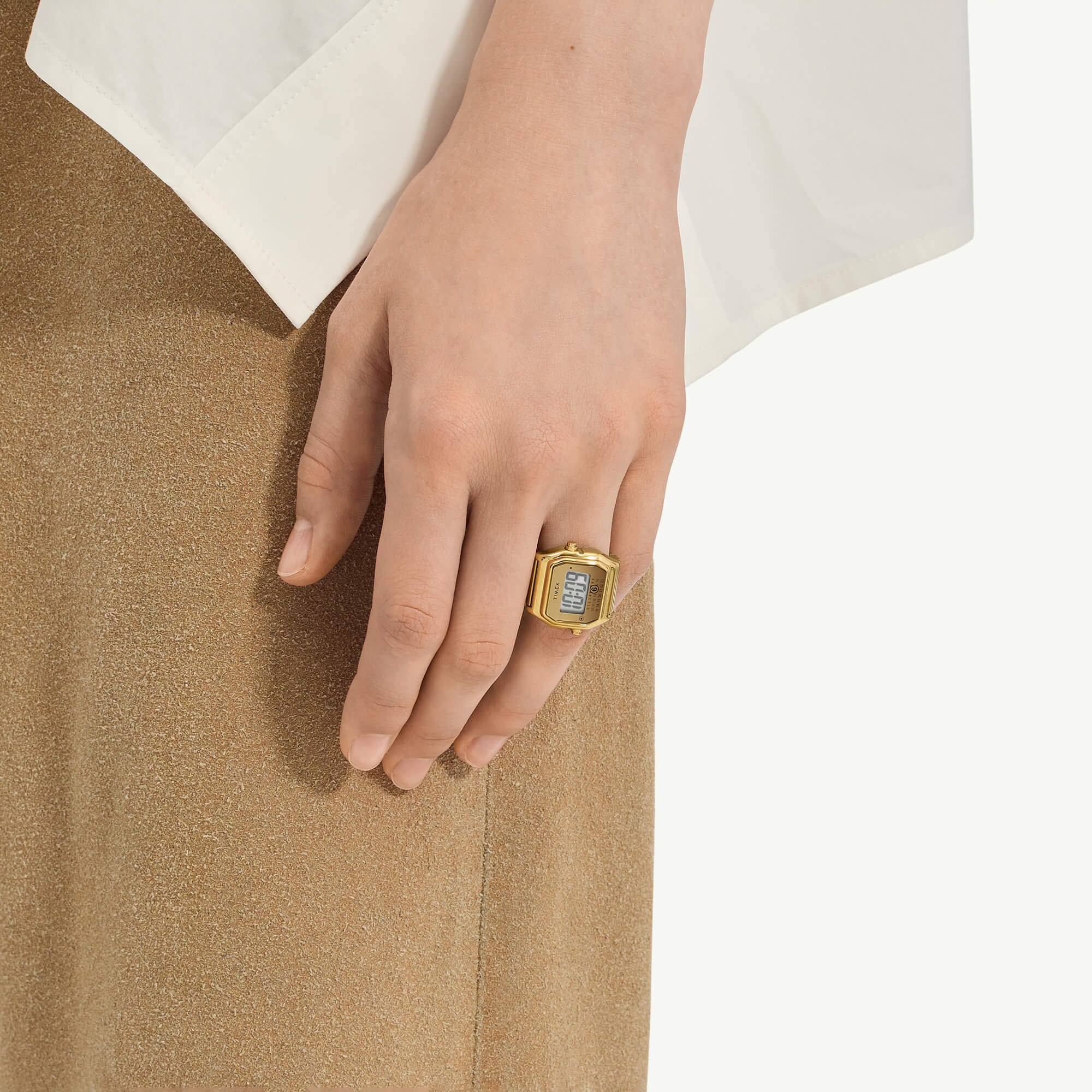 MM6 Timex T80 Ring Watch Gold - 7