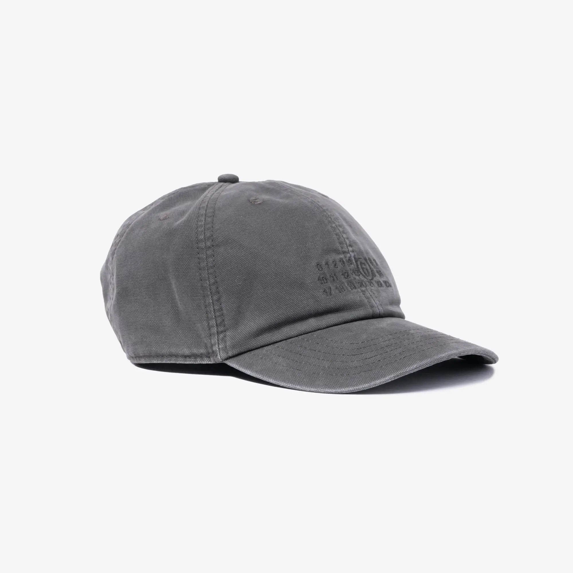 MM6 Tonal Embroidered Grey Cap Grey - 3