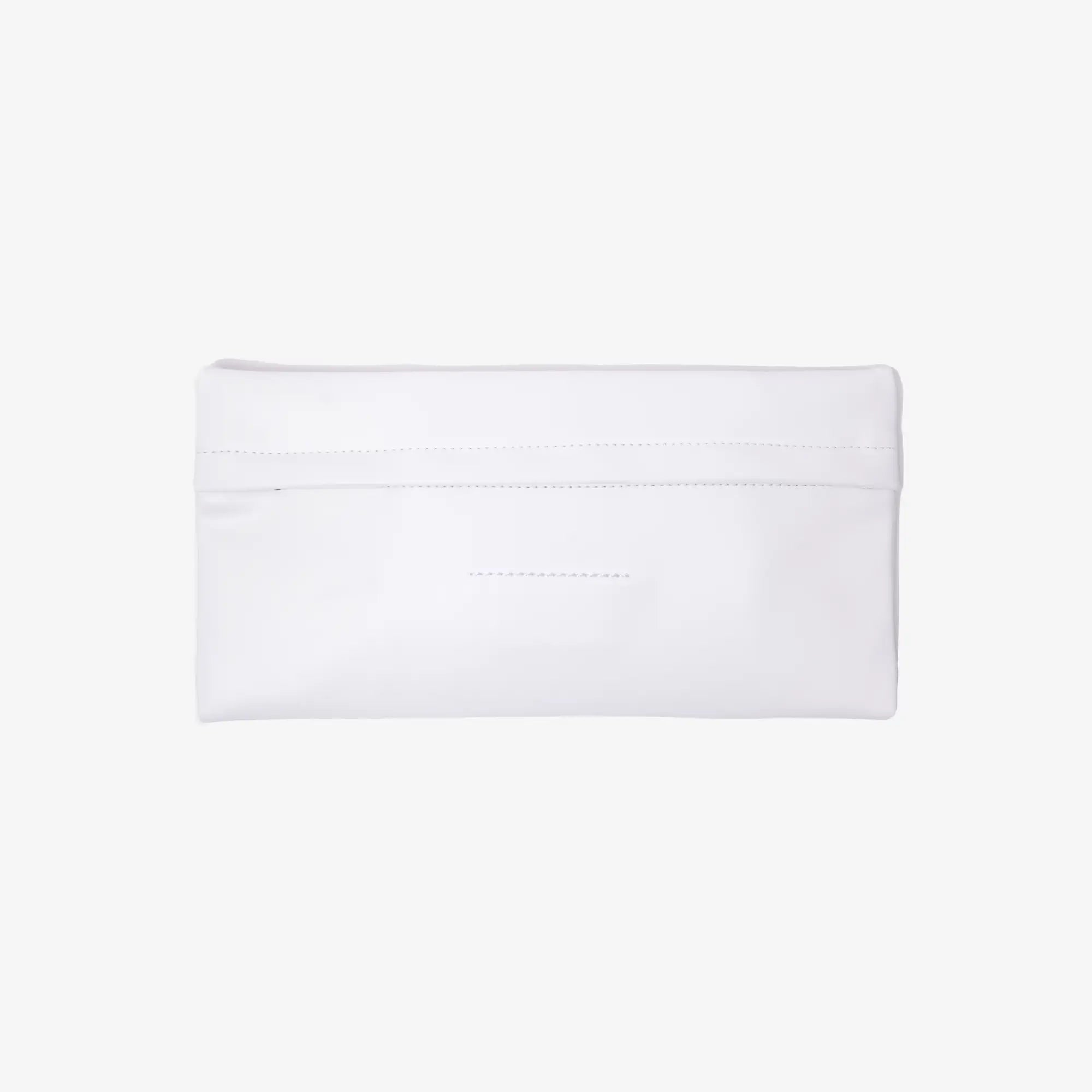 MM6 Trompe L'oeil Numeric Small Pochette White - 3
