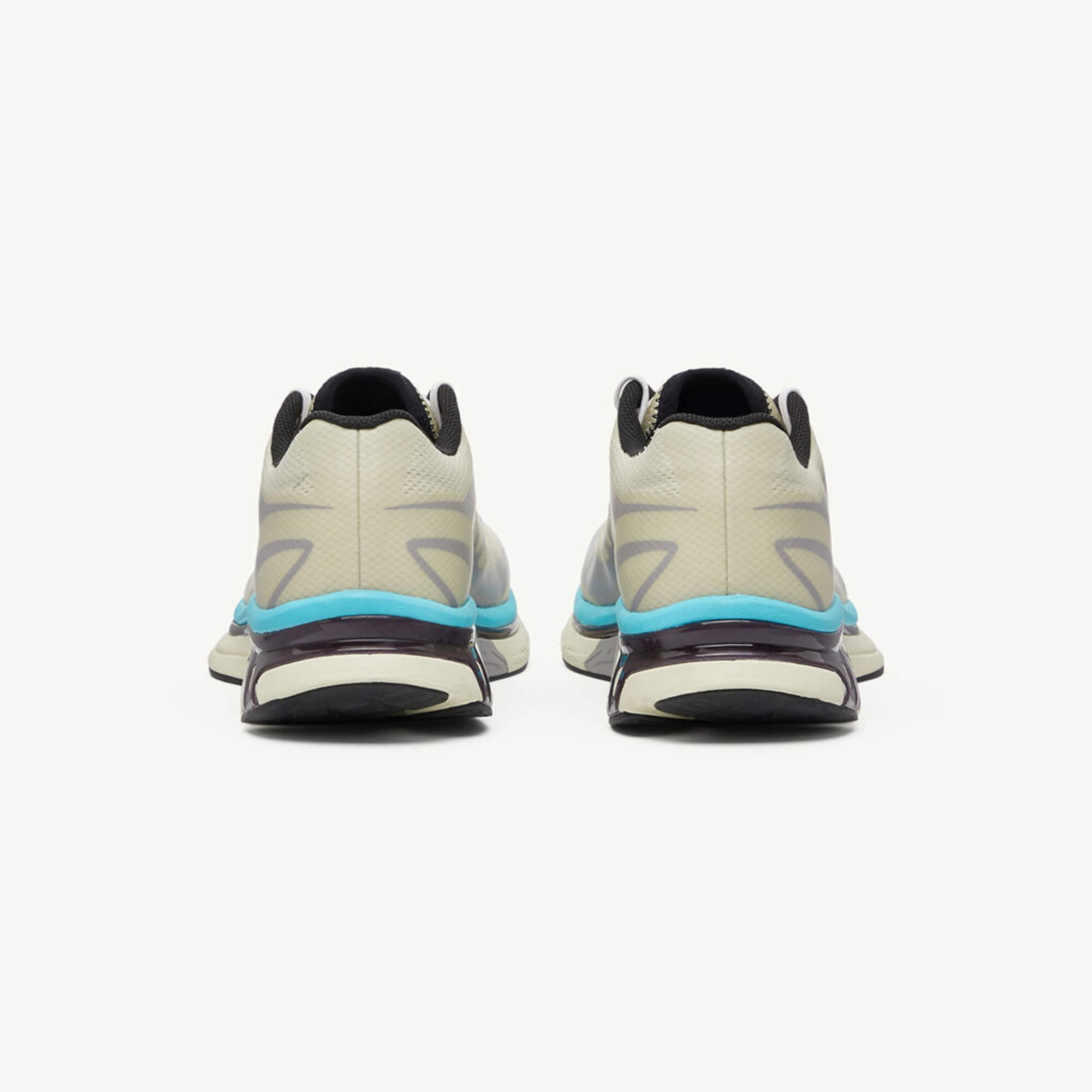 MM6 Womens MM6 Maison Margiela x Salomon XT Sneakers Asparagus Green/Gull/Blue Curacao-5
